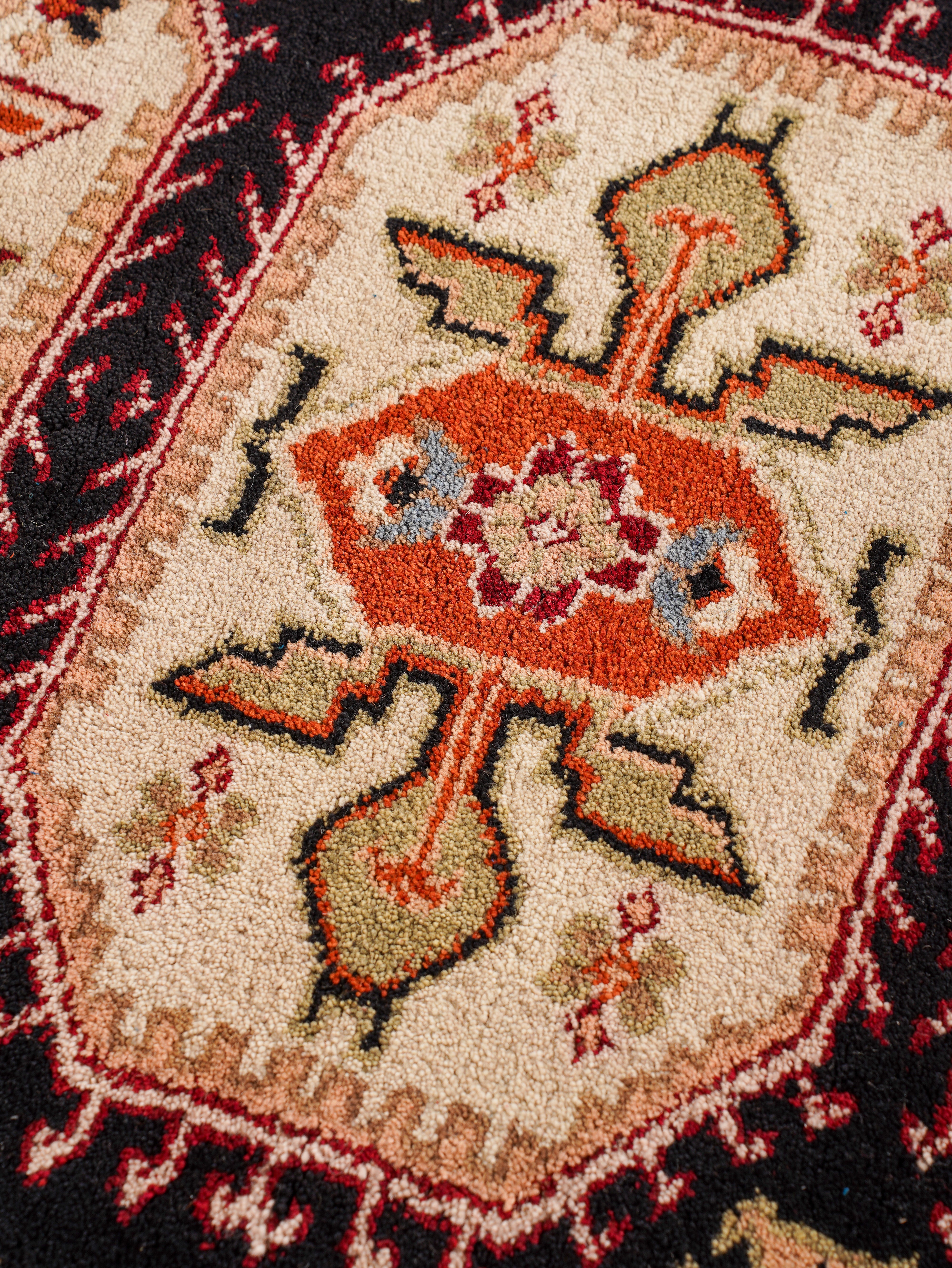 Kavi Hand Knotted Oriental Area Rug
