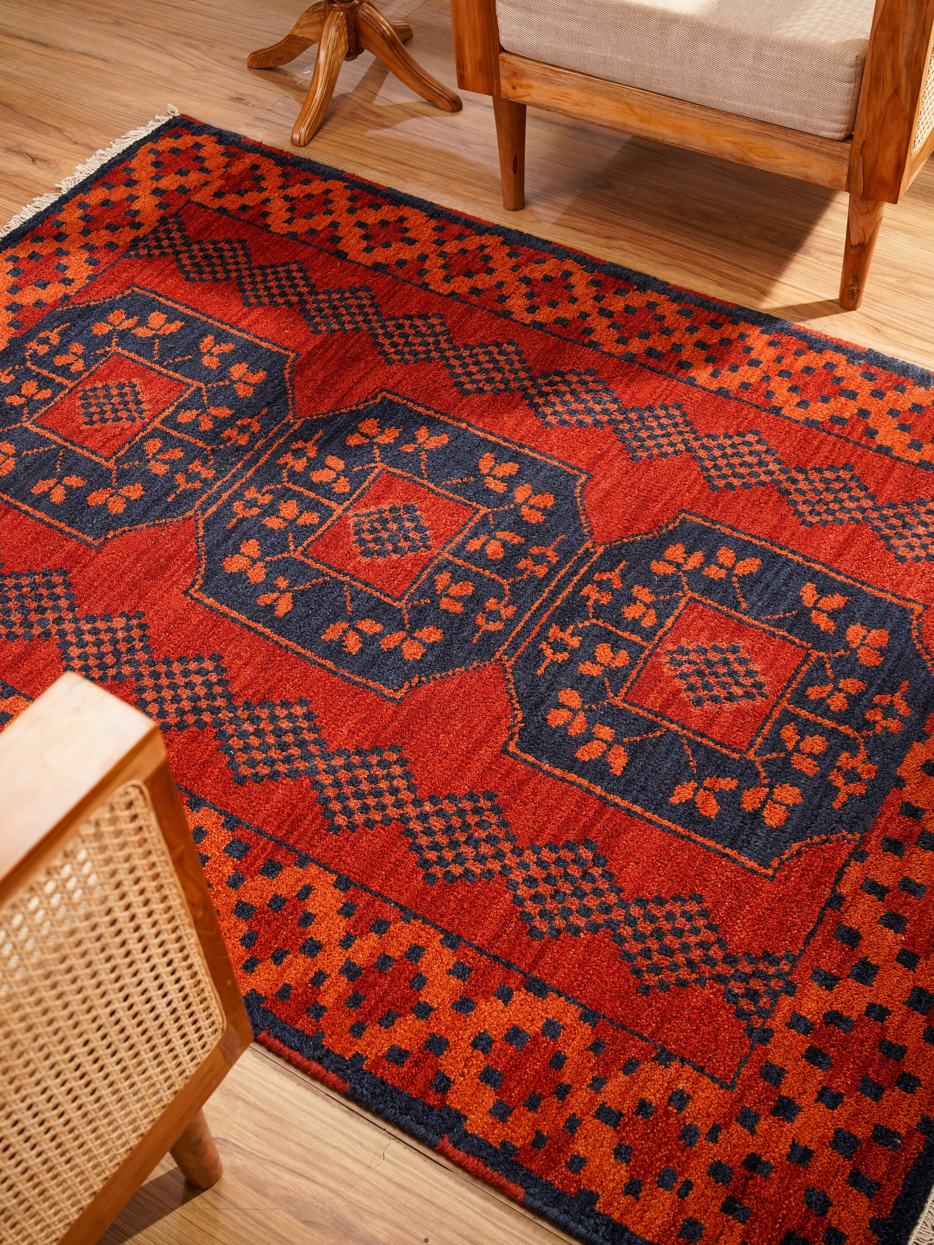Aarav Hand Knotted Oriental Rug
