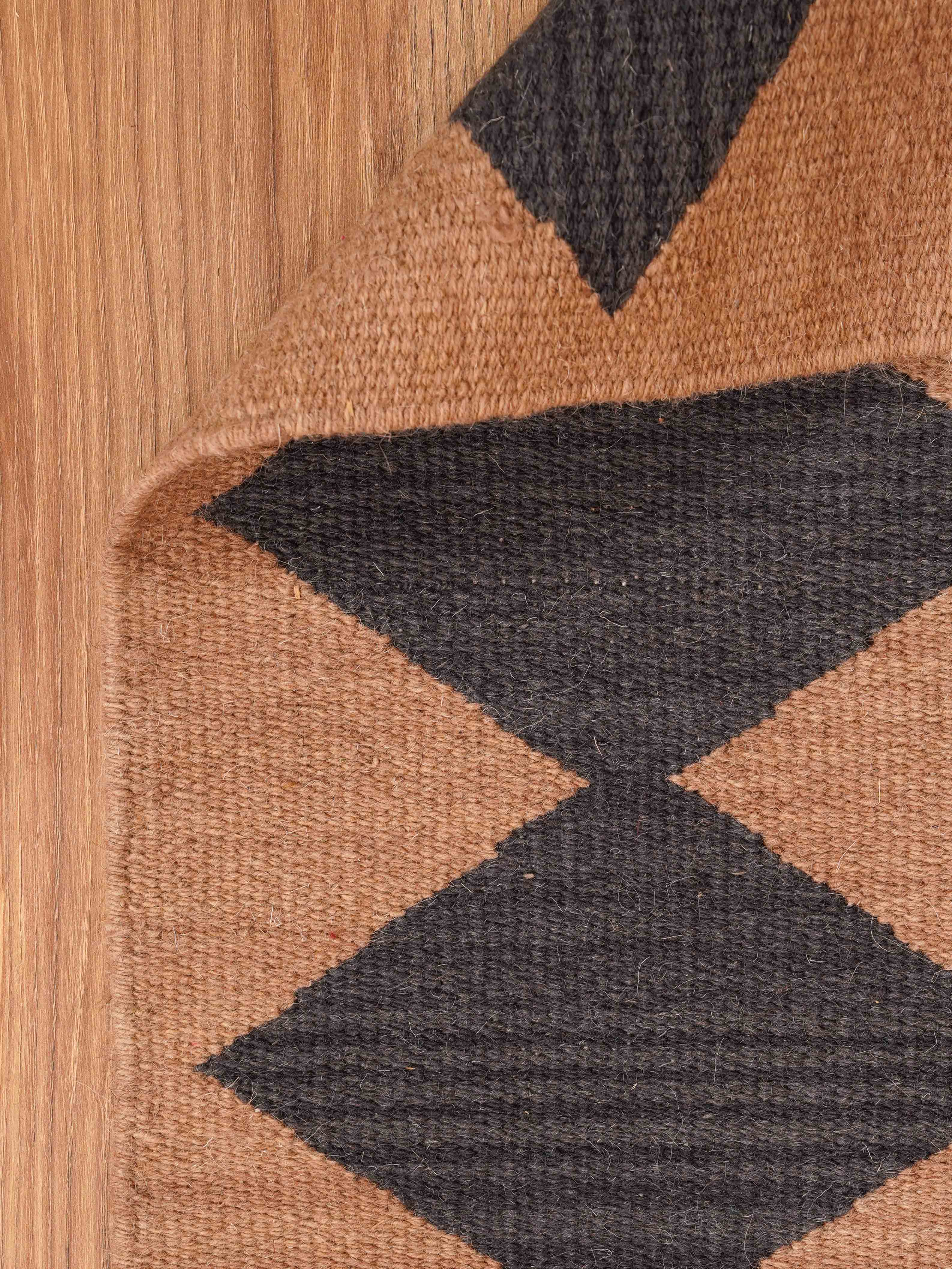 Sandstone Flat Weave Kilim Wool Rug