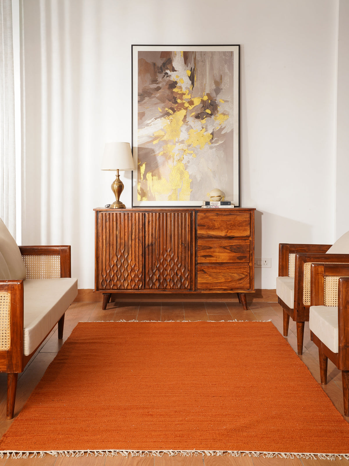 Vast Flat Weave Kilim Rug