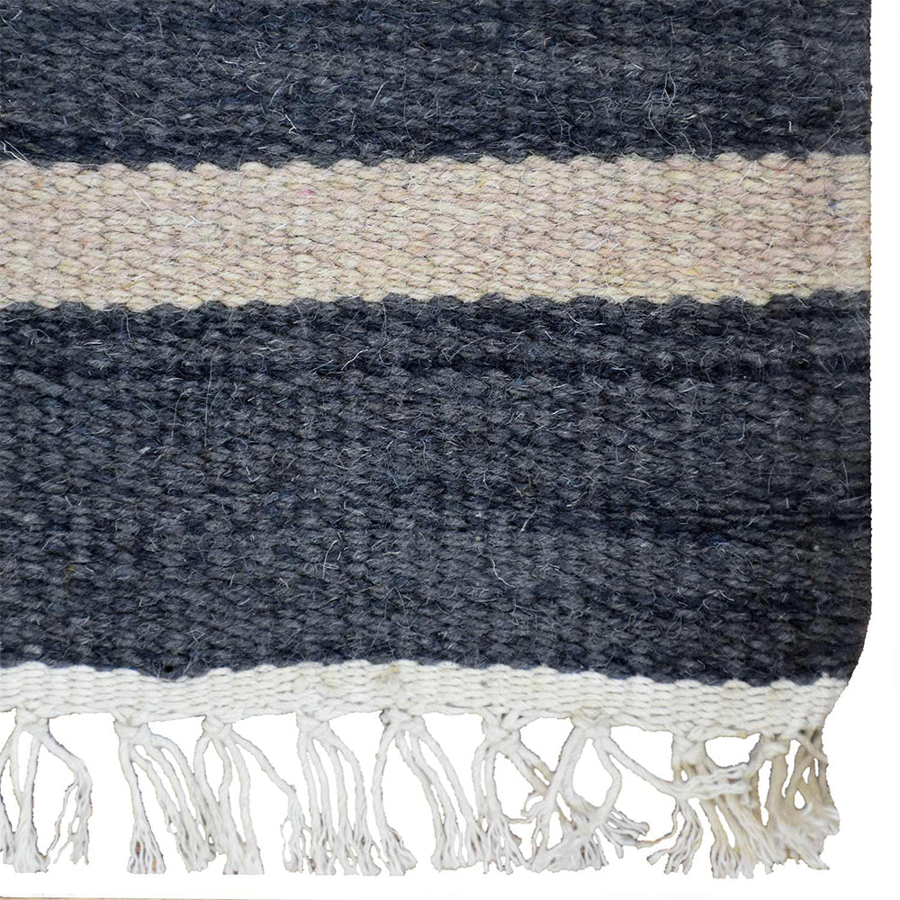 Vex Flat Weave Kilim Wool Rug