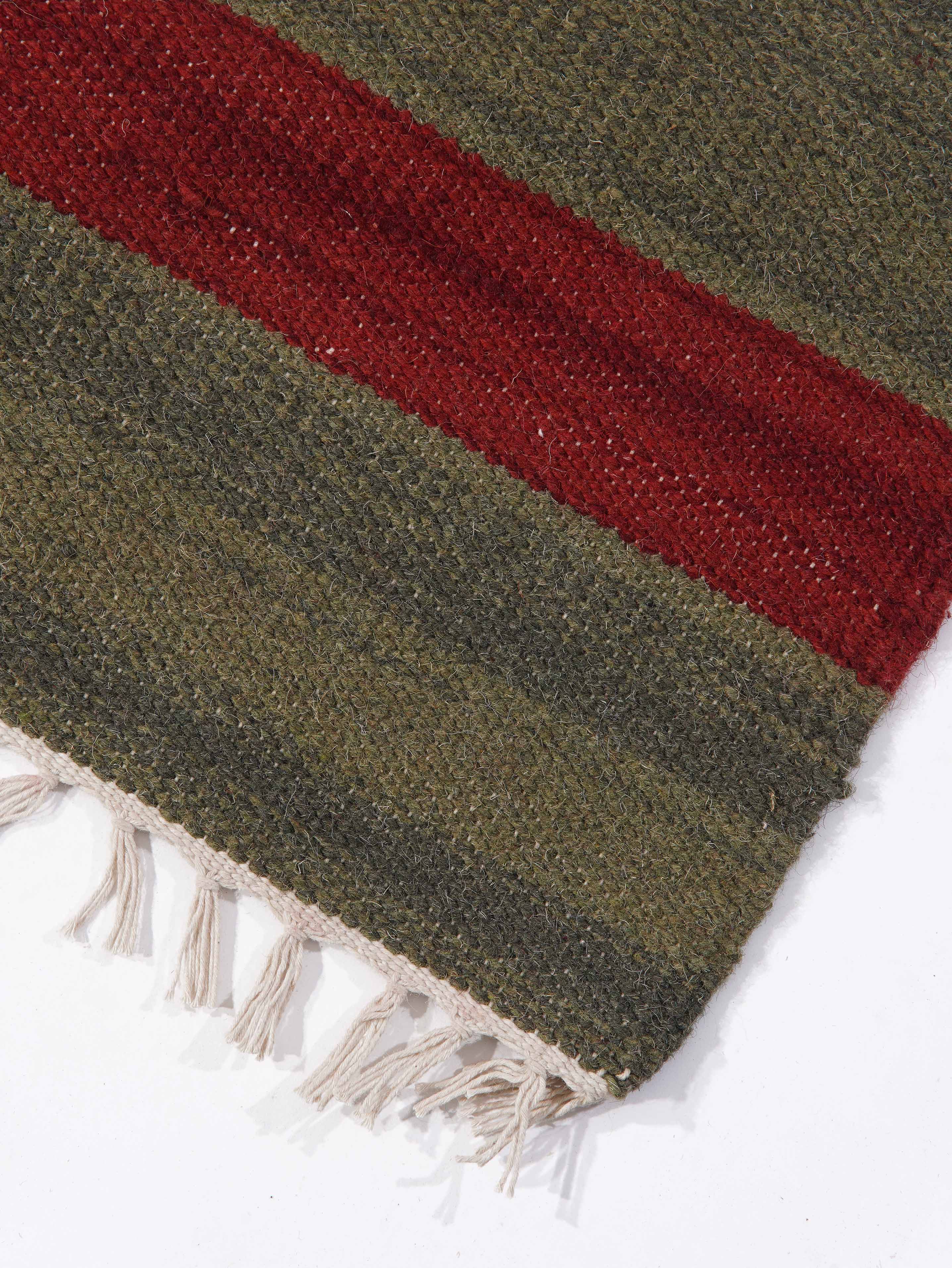 Viraasat Flat Weave Kilim Wool Rug