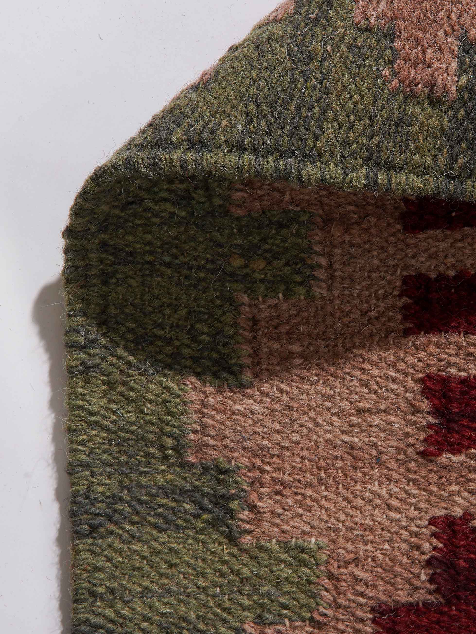 Viraasat Flat Weave Kilim Wool Rug