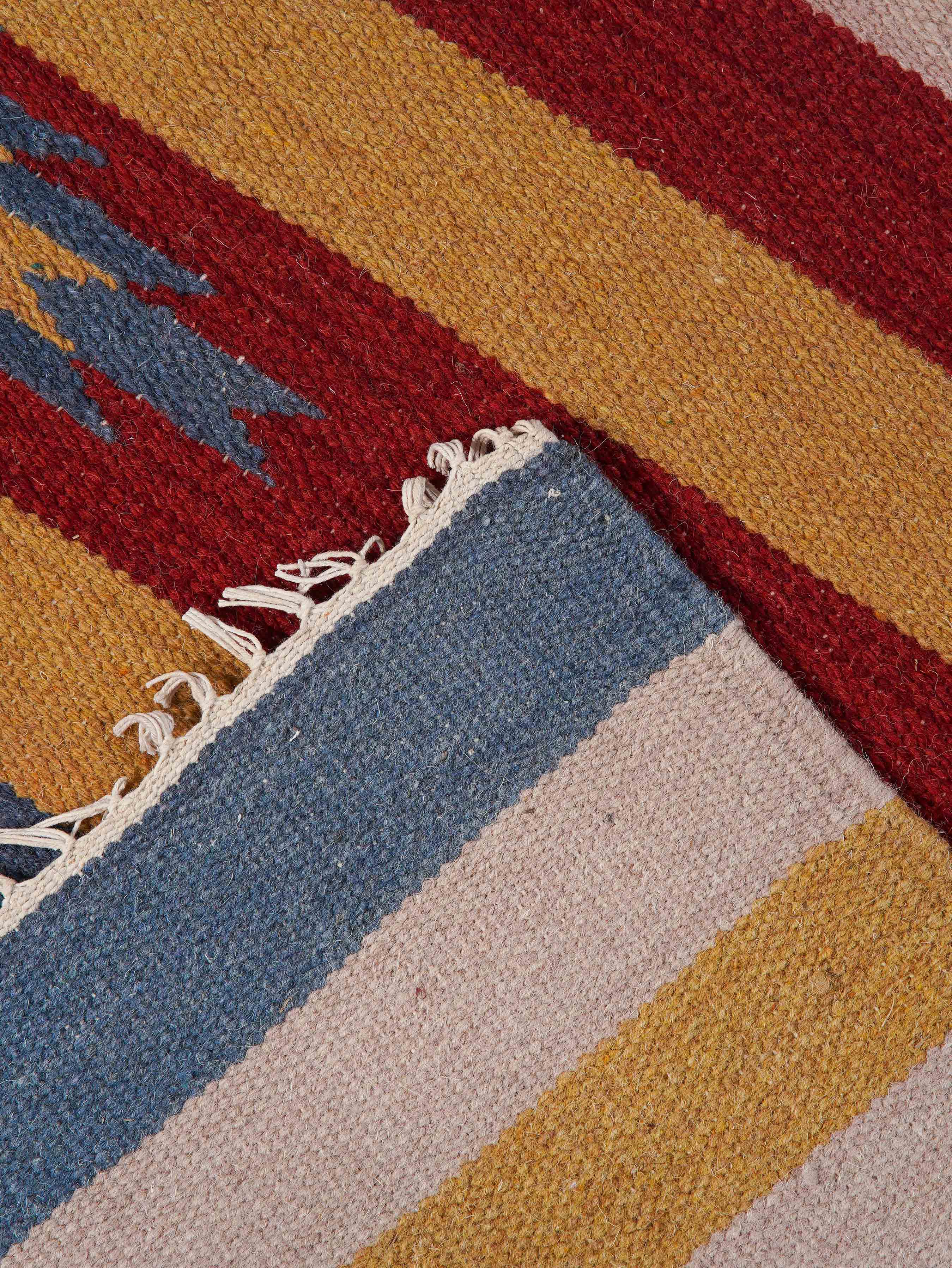 Sundar Flat Weave Kilim Wool Rug