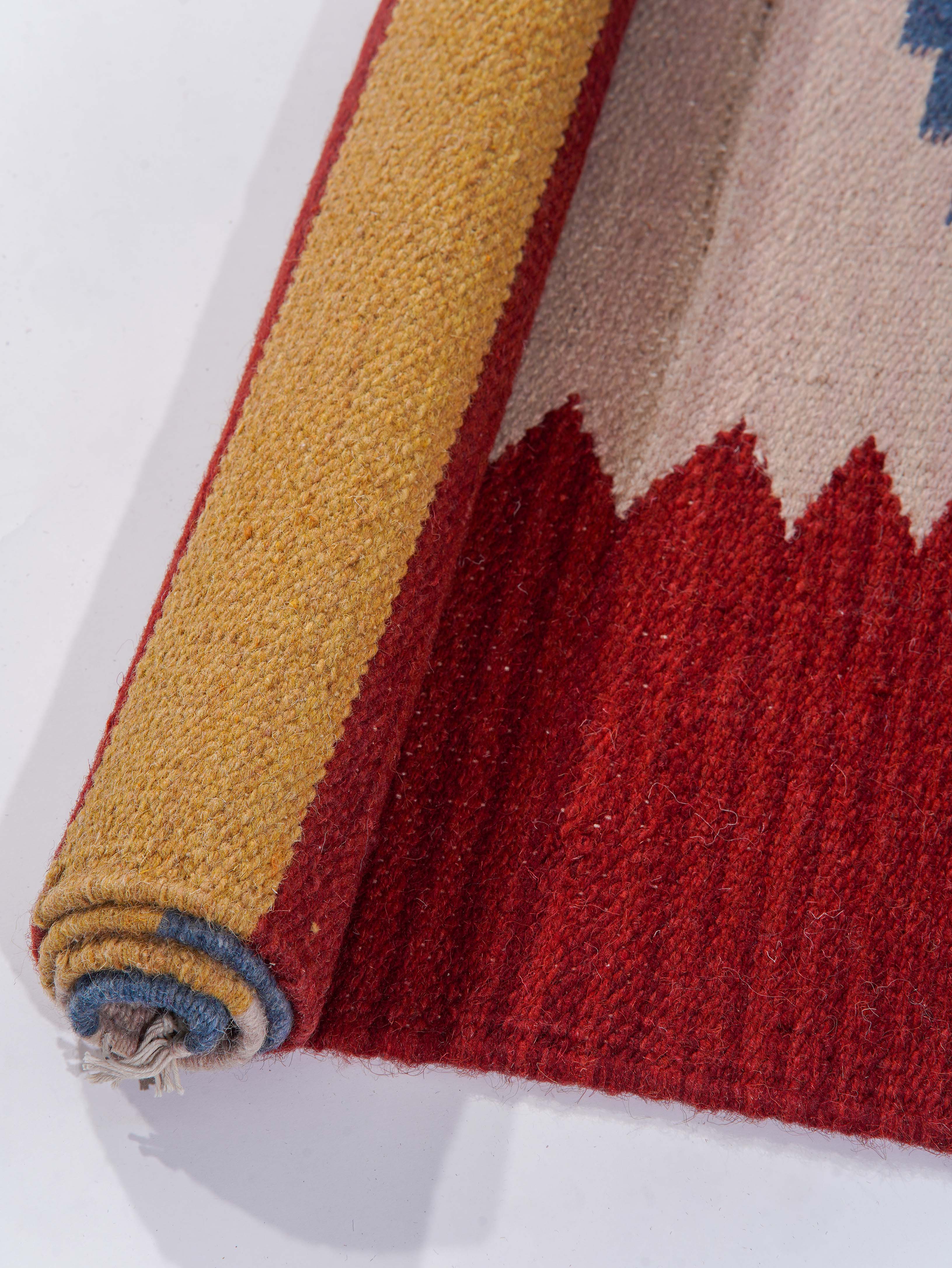 Sundar Flat Weave Kilim Wool Rug