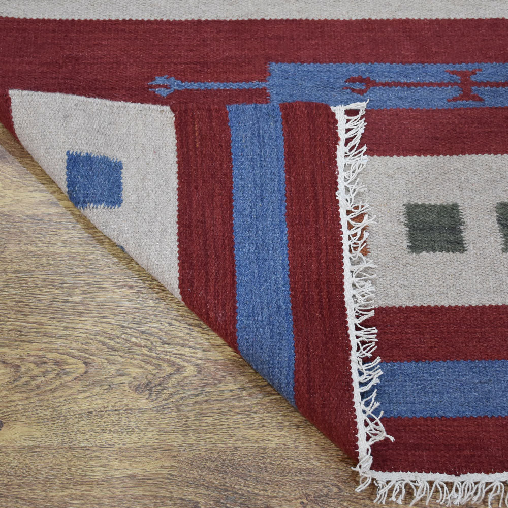 Nomad Flat Weave Kilim Wool Rug