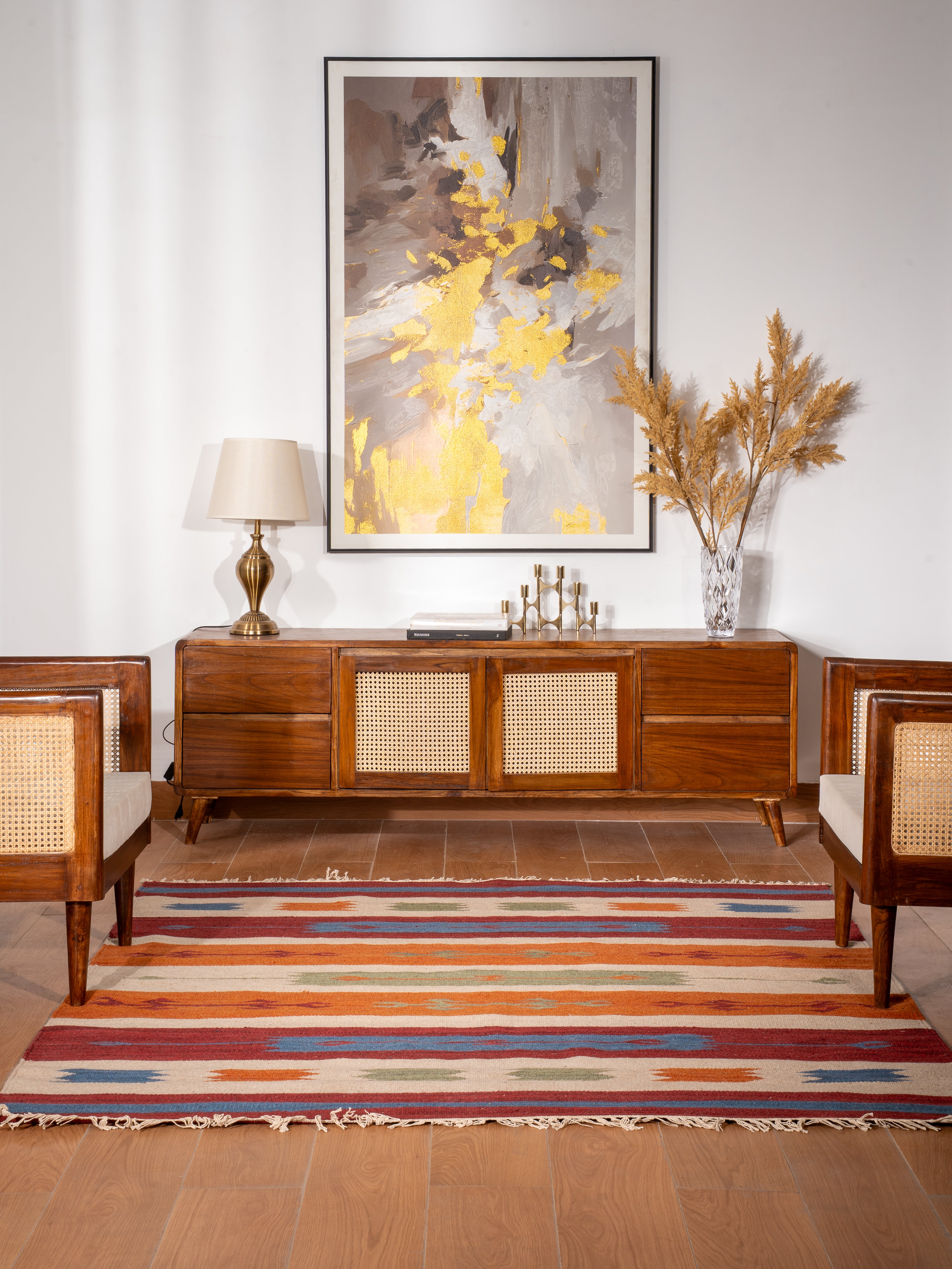 Nomad Flat Weave Kilim Wool Rug