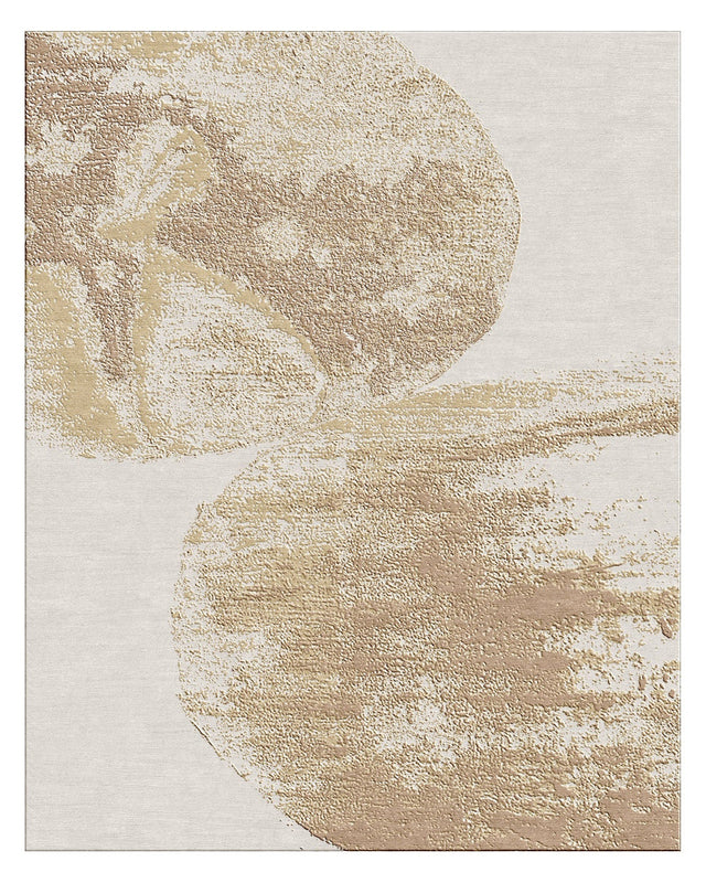 Earthen Fade Hand Knotted Wool Area Rug
