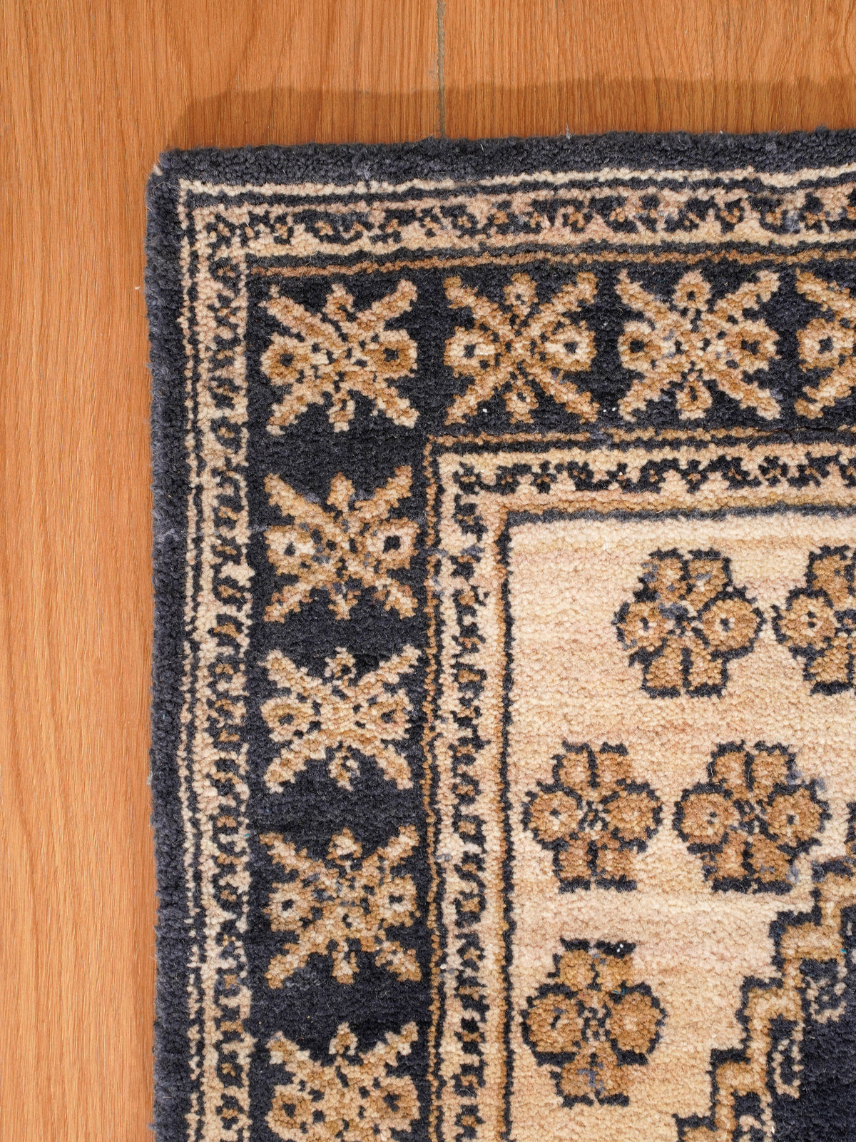 Indigo Wayfarer Hand Knotted Wool Area Rug