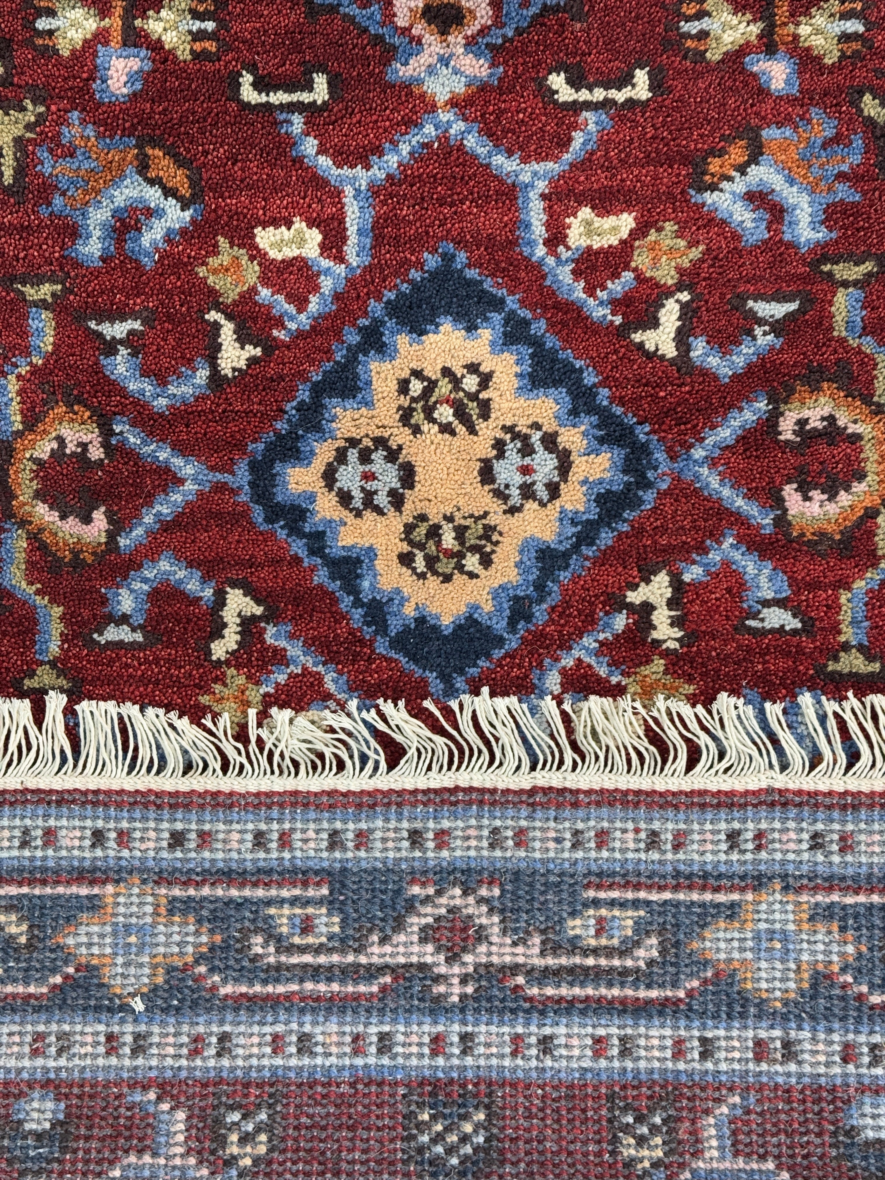 Rajkiran Hand Knotted Afghan Rug
