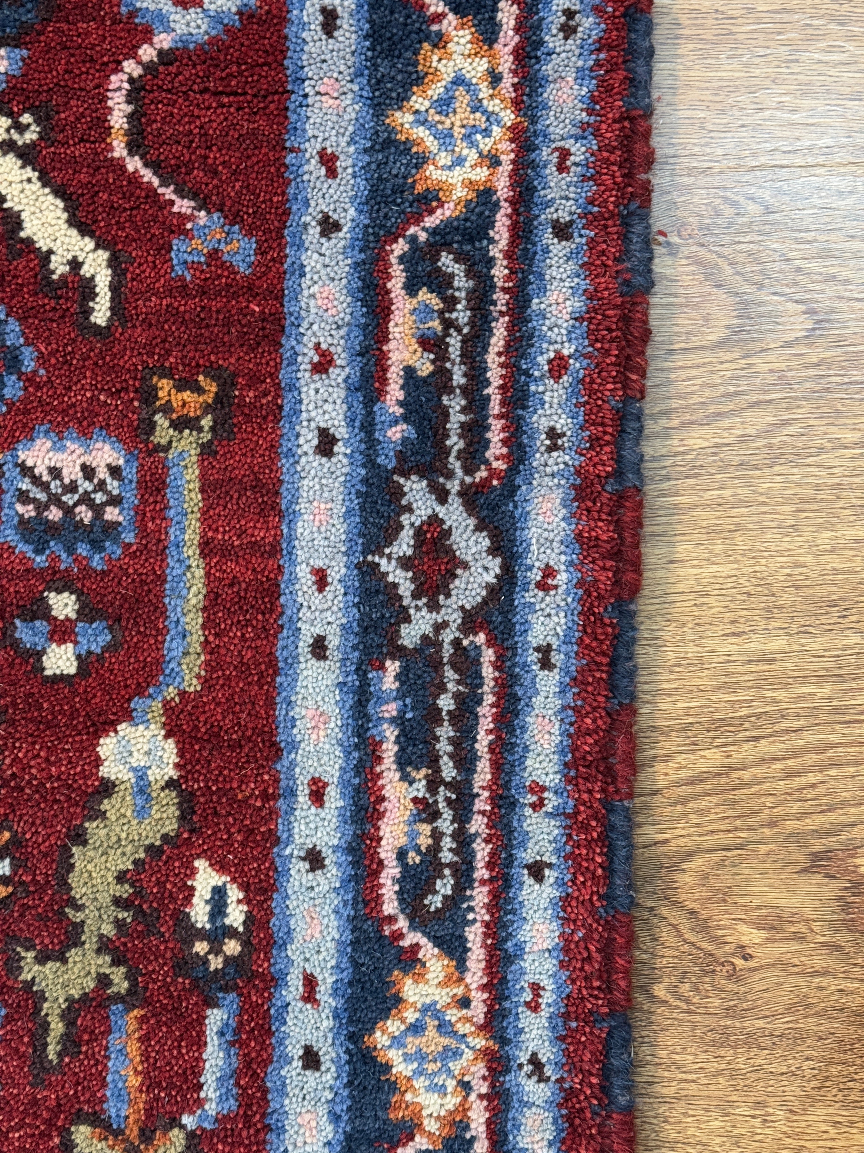 Rajkiran Hand Knotted Afghan Rug