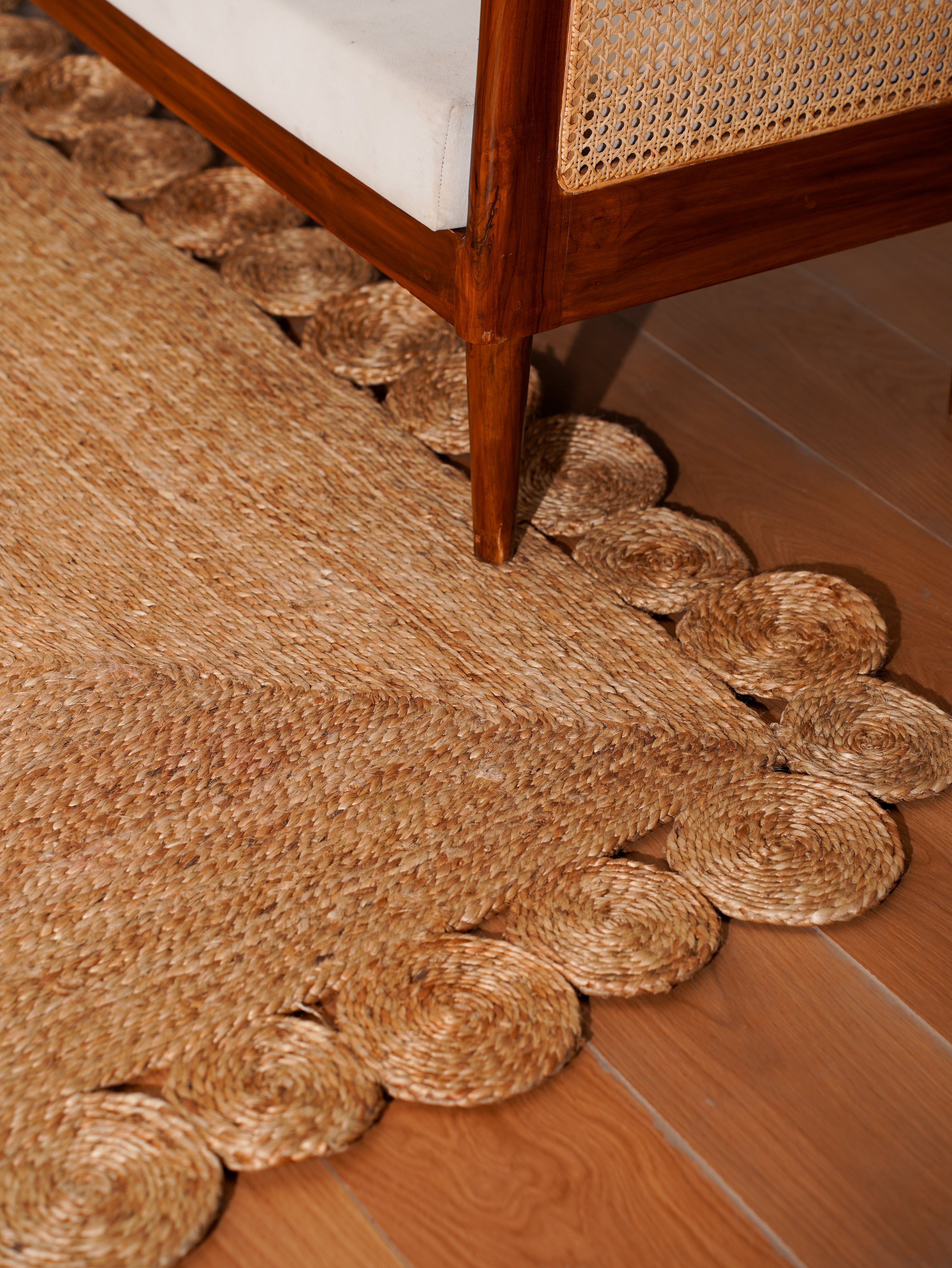 Rishika Hand Woven Jute Rug