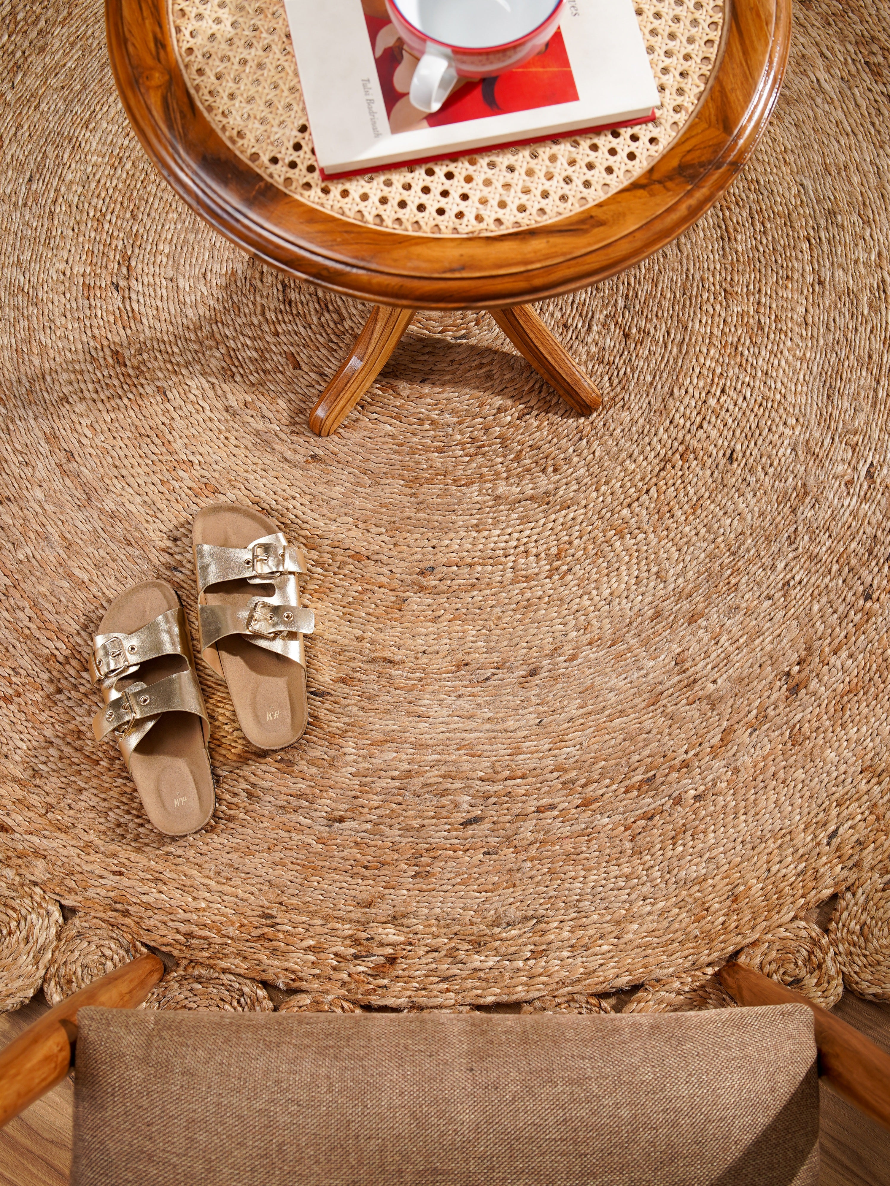Rishika Hand Woven Jute Rug