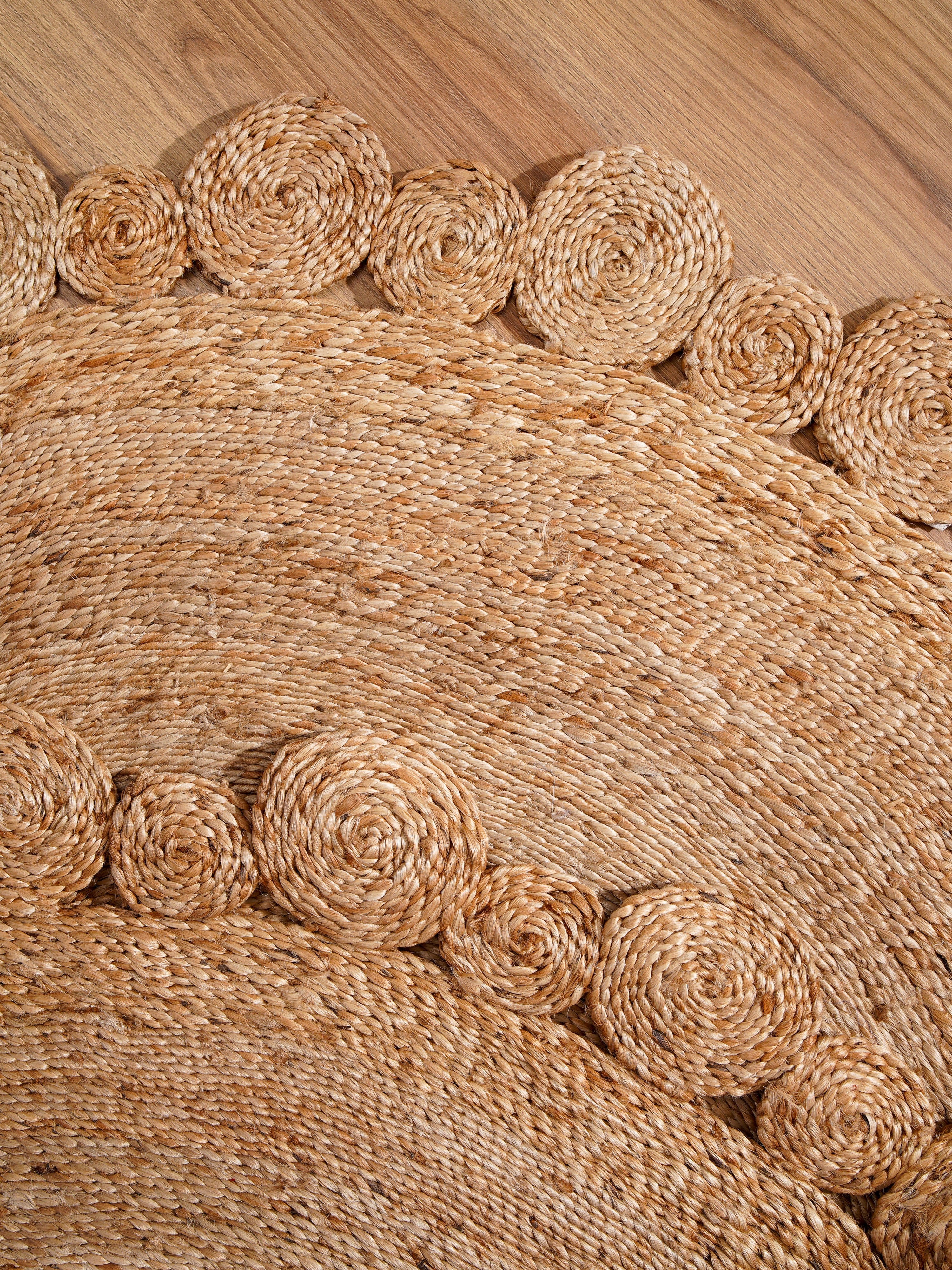 Rishika Hand Woven Jute Rug