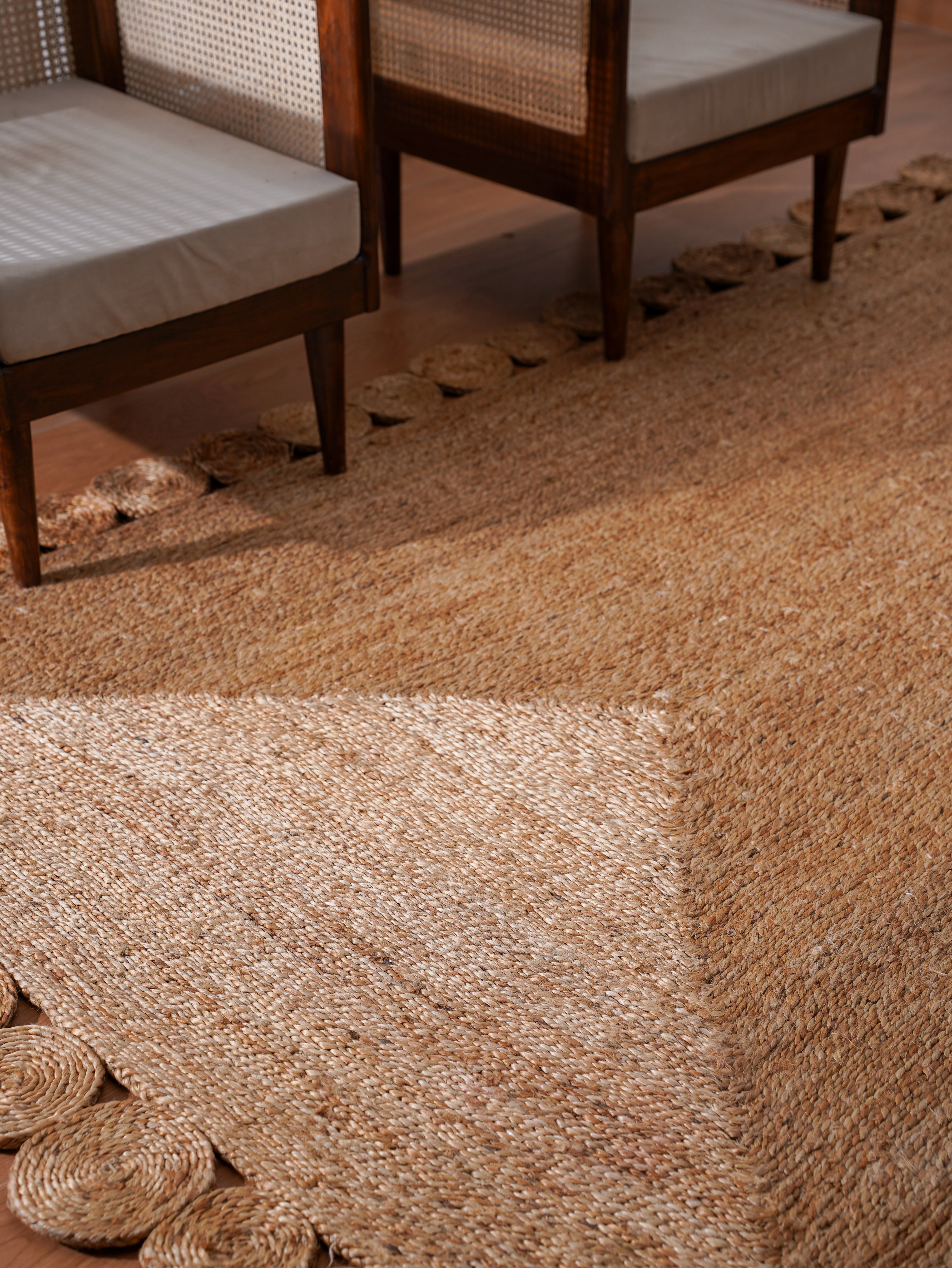 Rishika Hand Woven Jute Rug