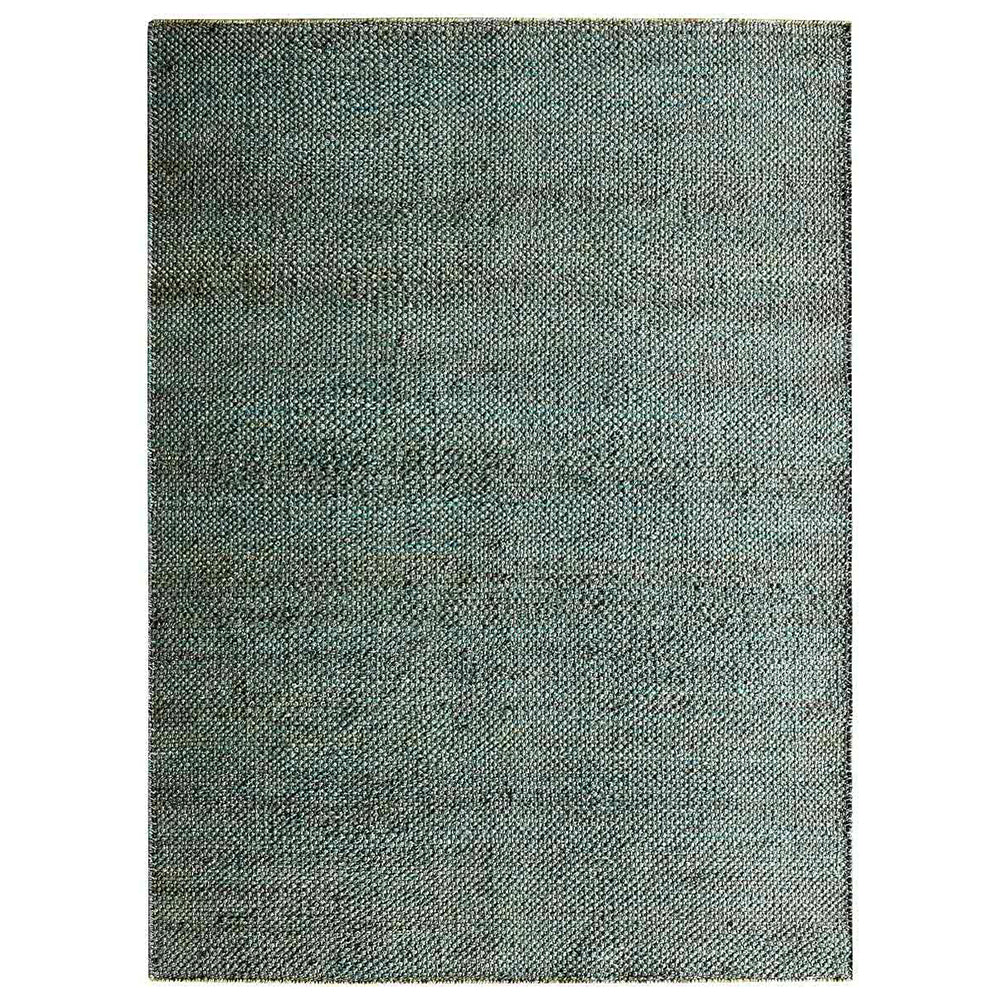 Green Hand Woven Jute Rug