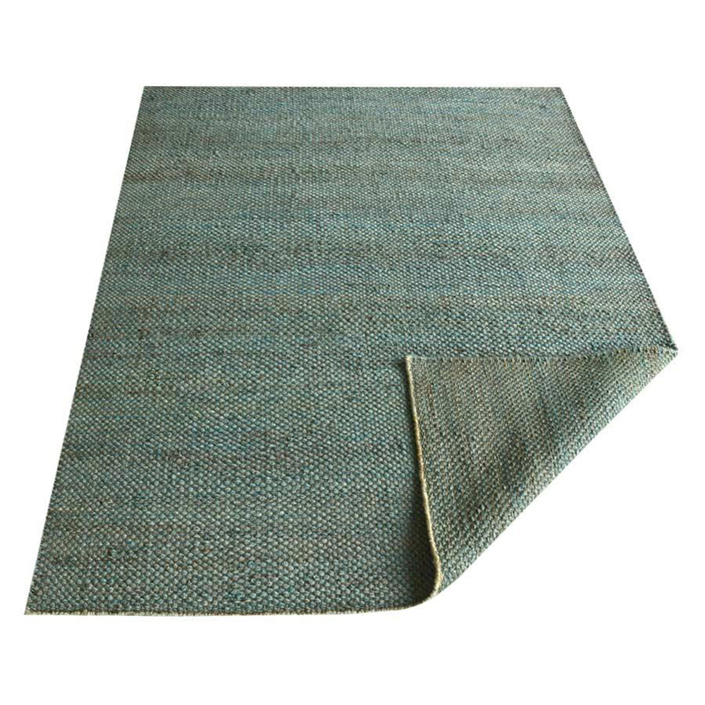 Green Hand Woven Jute Rug