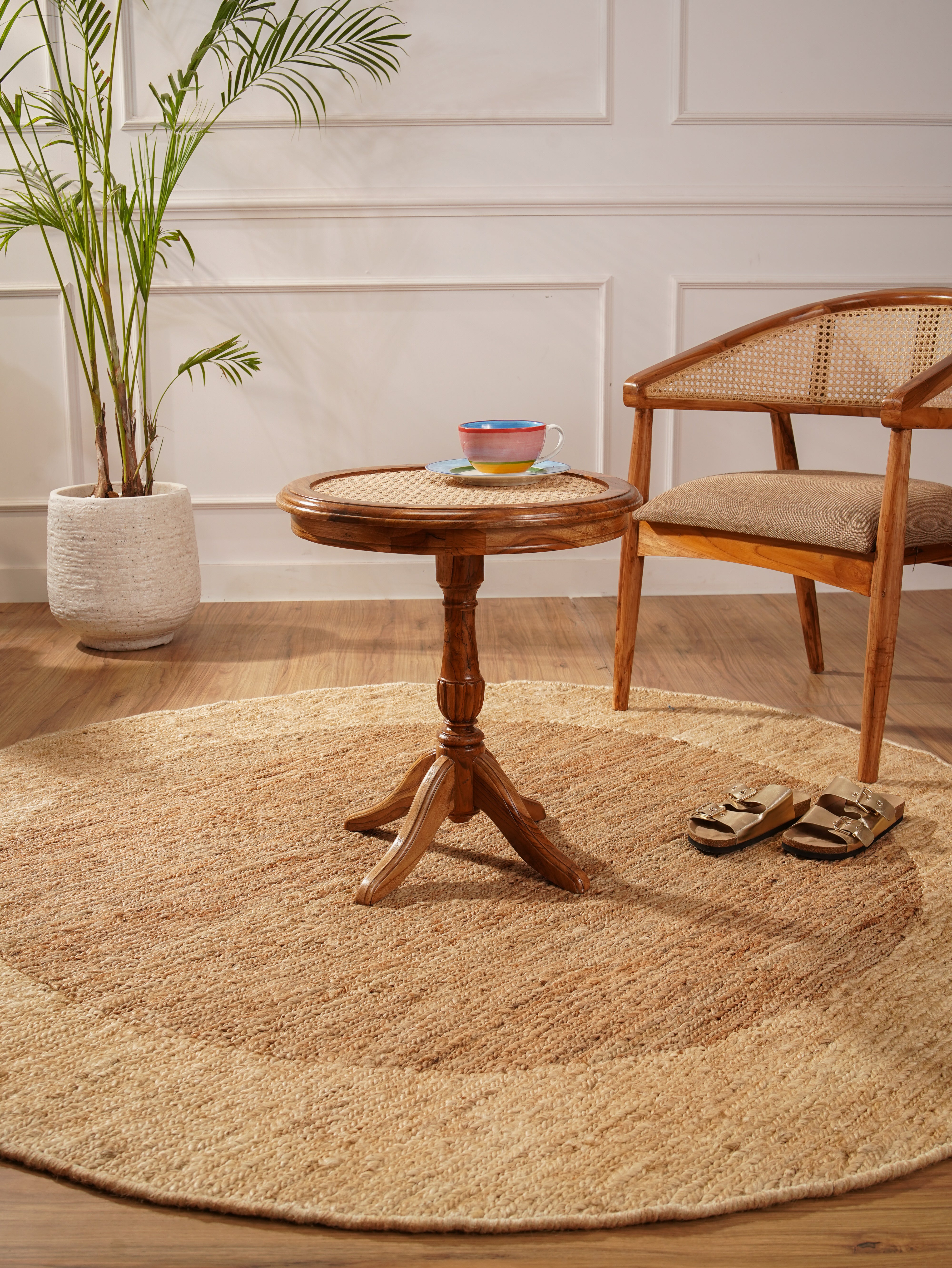 Frame Hand Knotted Sumak Washable Rug