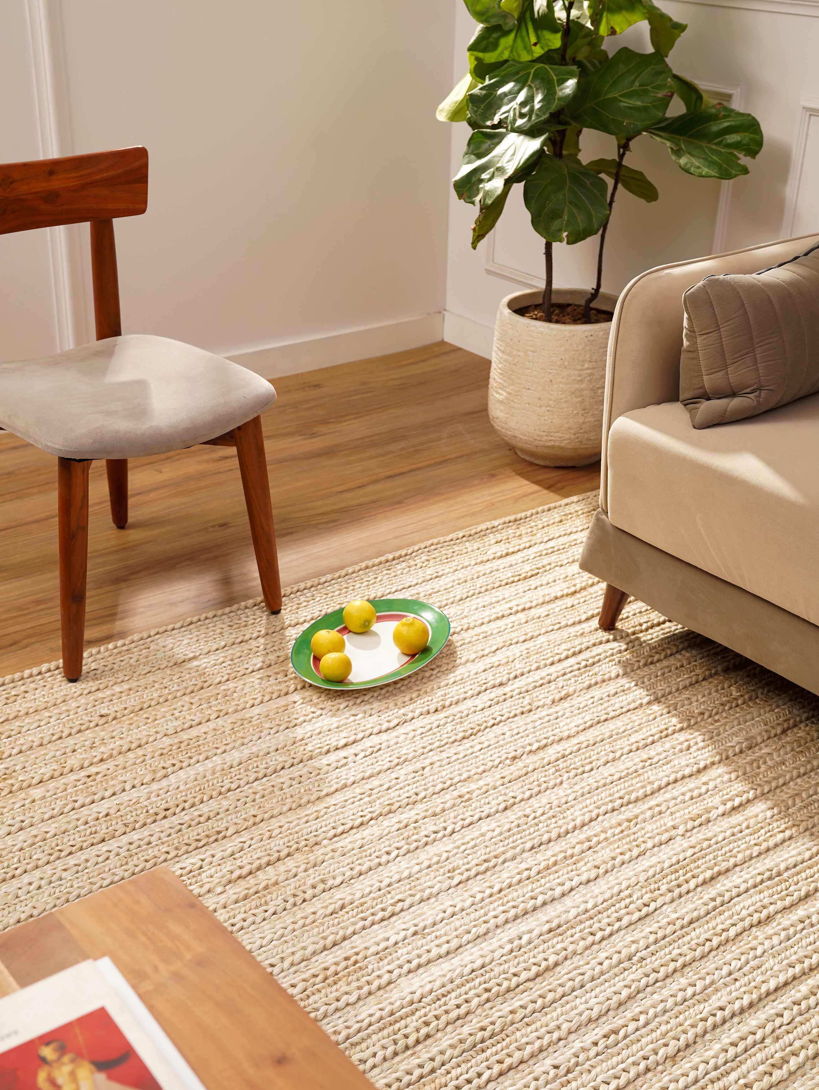 Harvest Sumak Washable Jute Rug