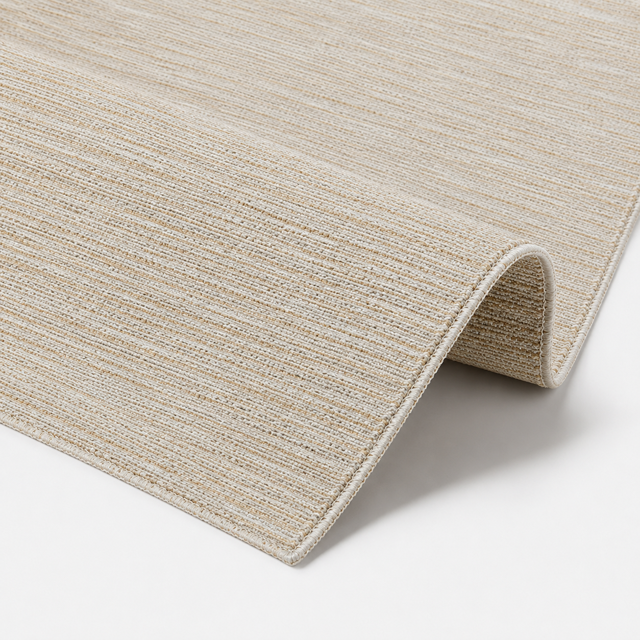 Camel Hand Knotted Sumak Jute Rug