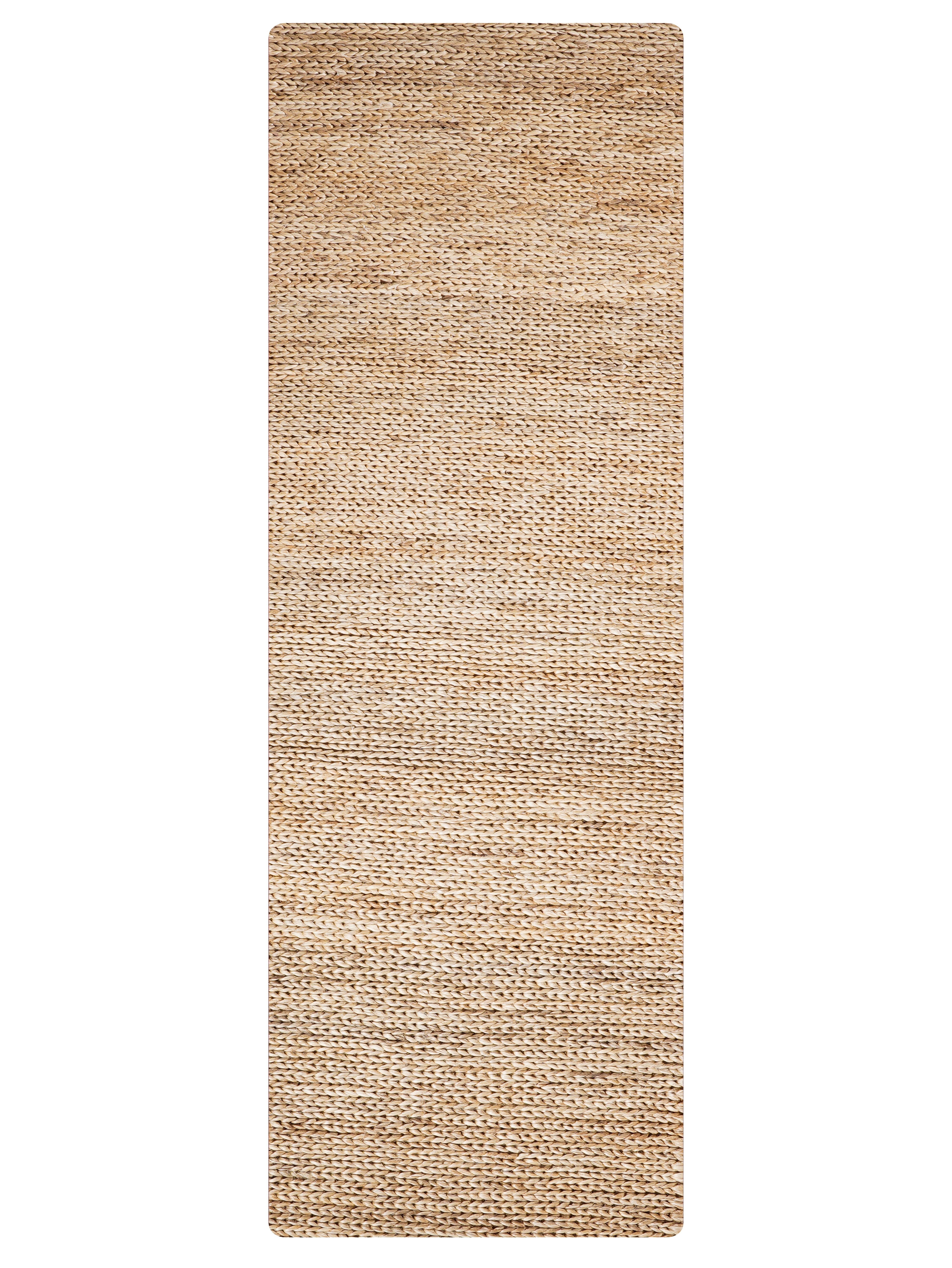 Camel Hand Knotted Sumak Jute Rug
