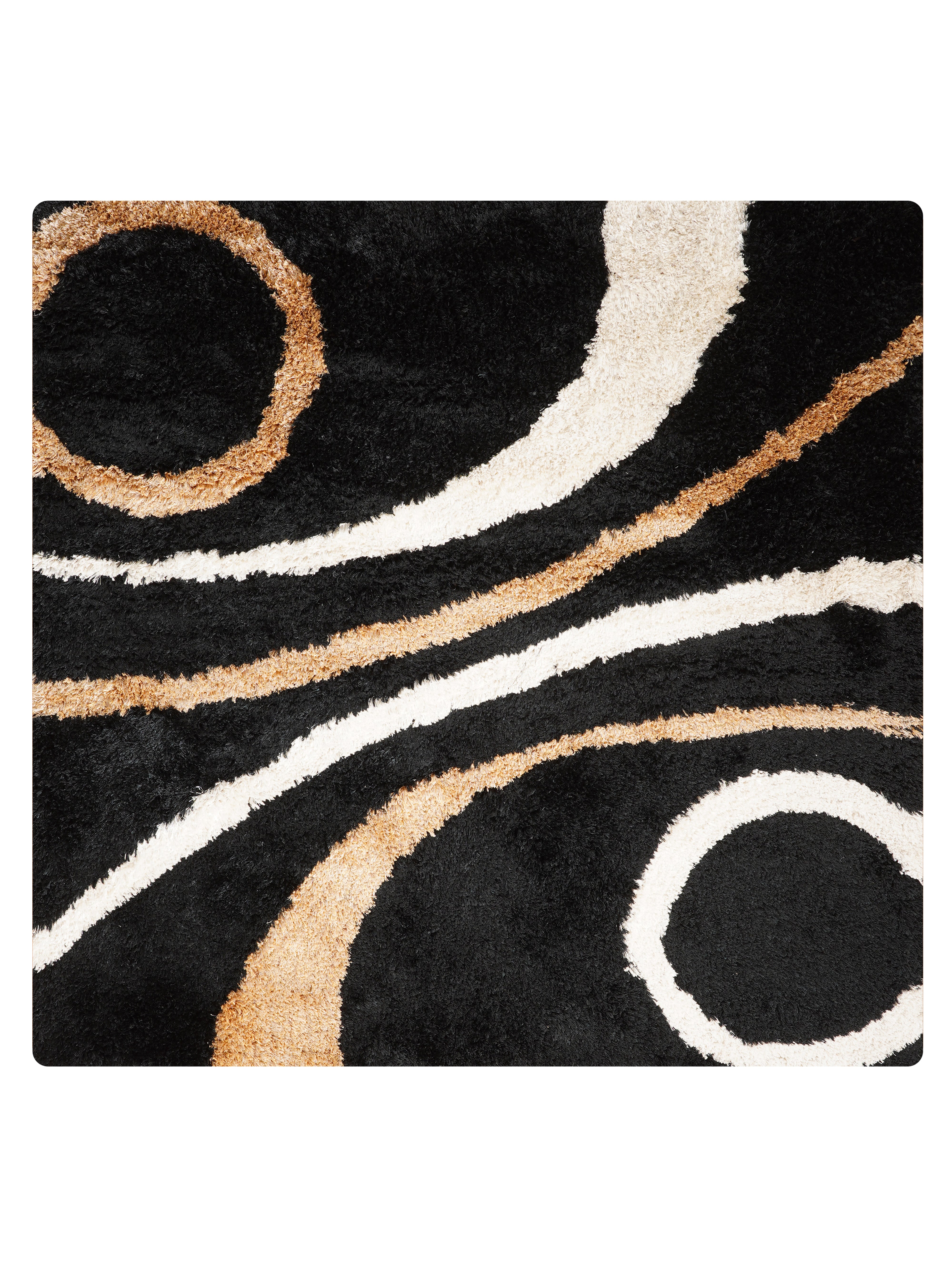 Girik Hand Tufted Shag Rug