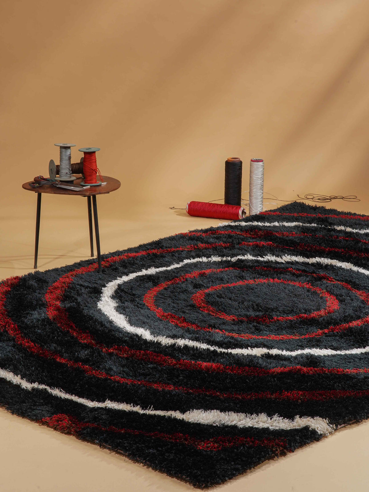 Vortex Hand Tufted Shag Rug
