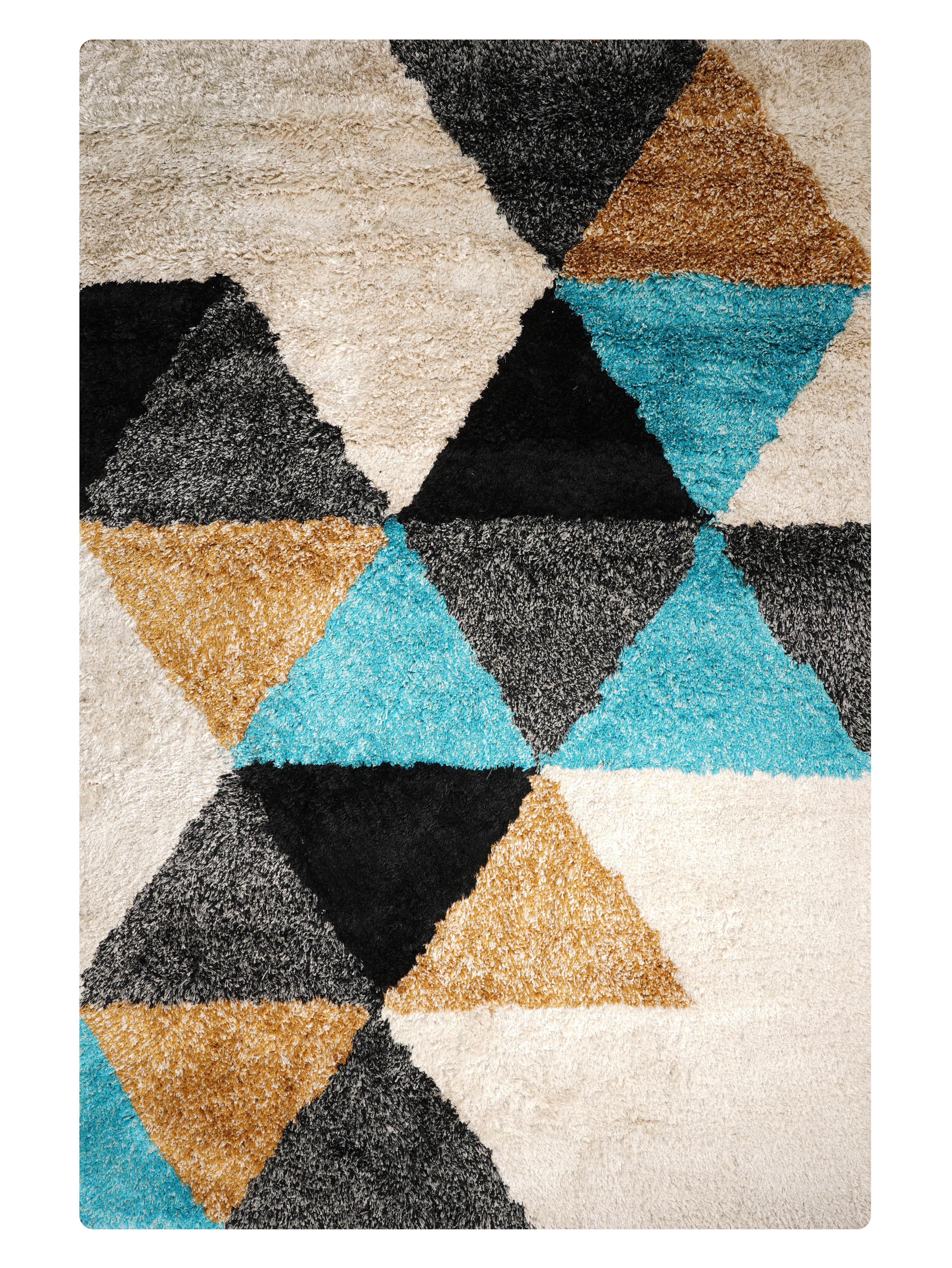 Triad Hand Tufted Shag Rug