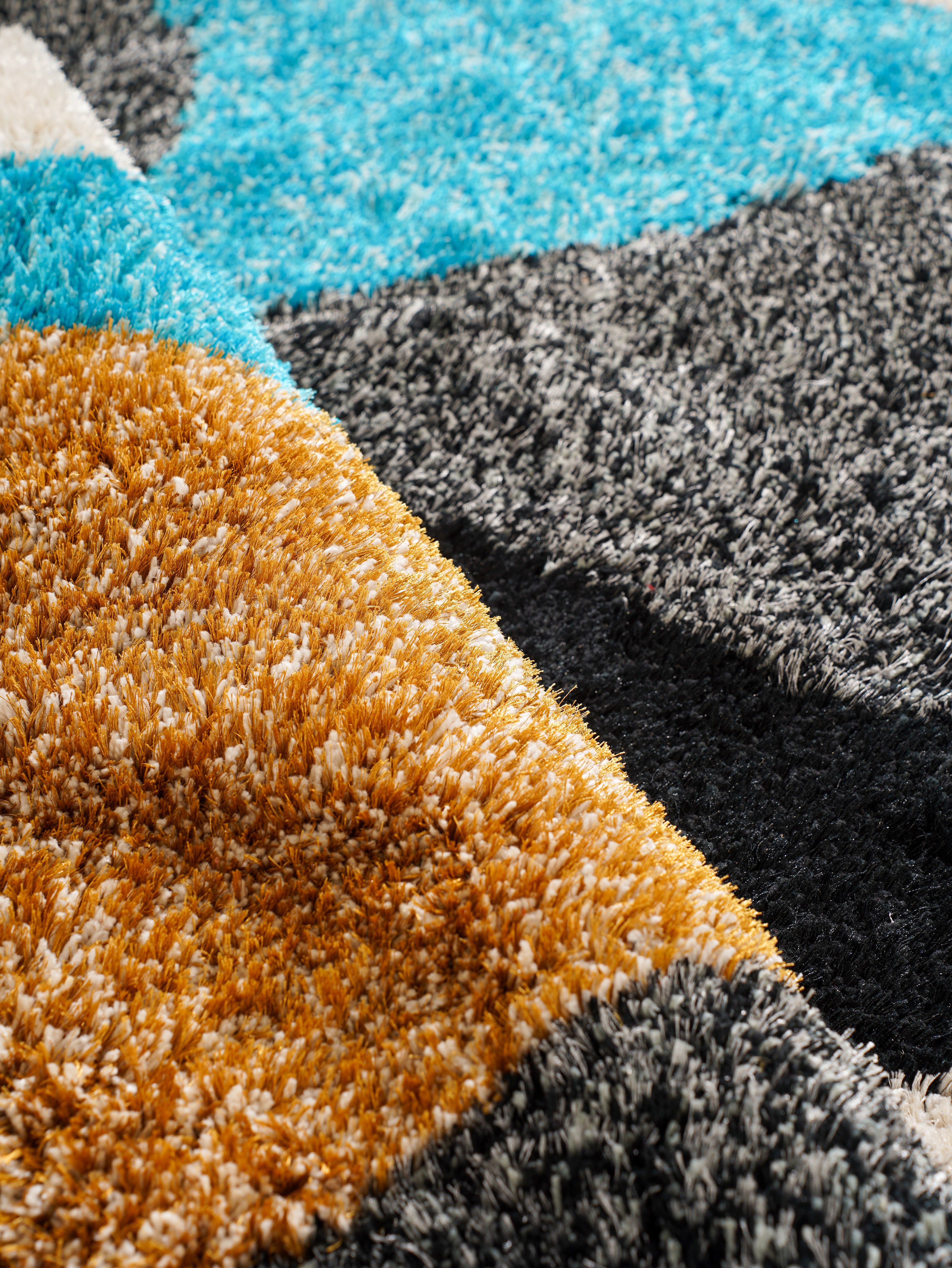 Triad Hand Tufted Shag Rug