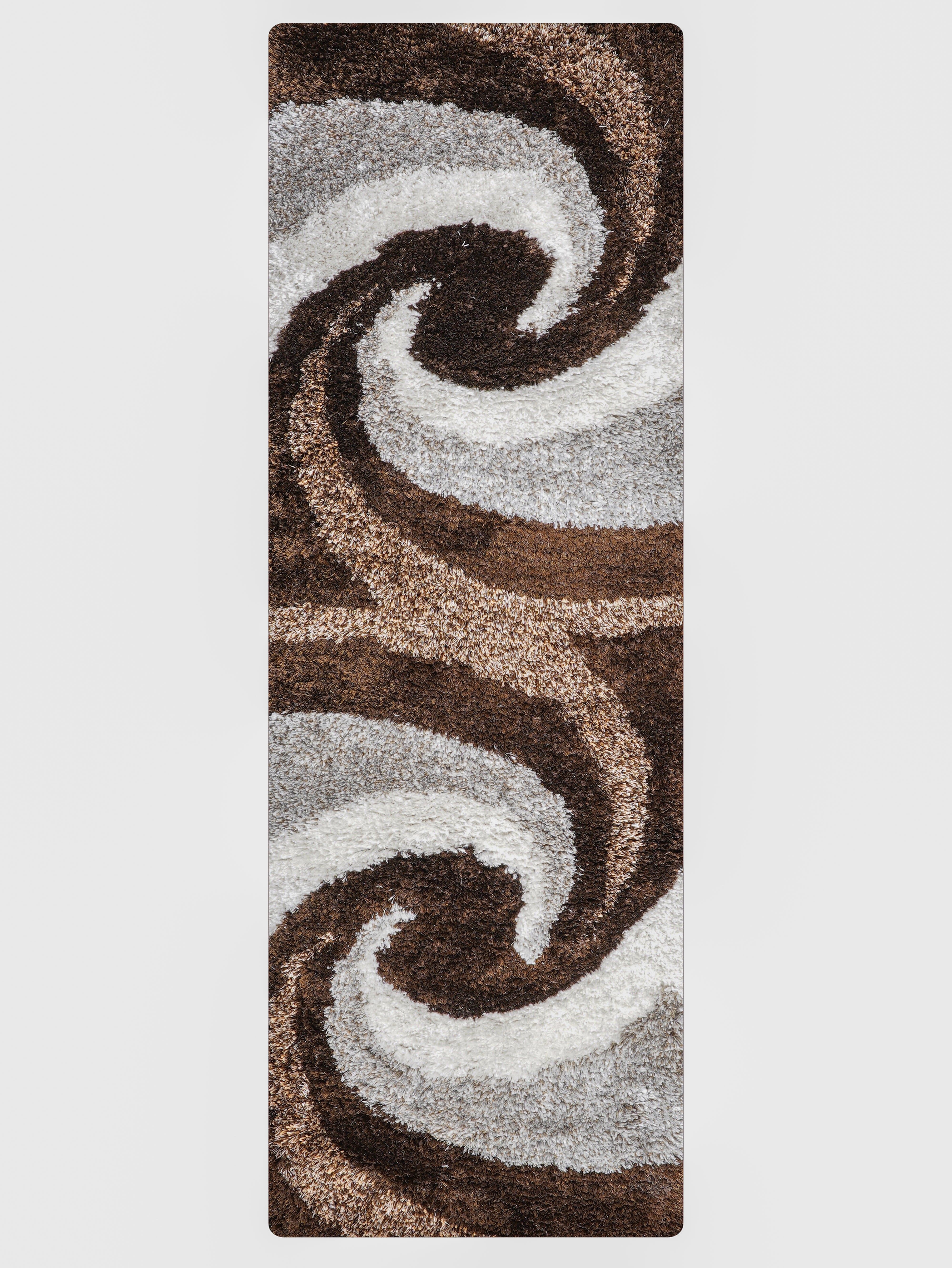 Whirl Hand Tufted Shag Rug