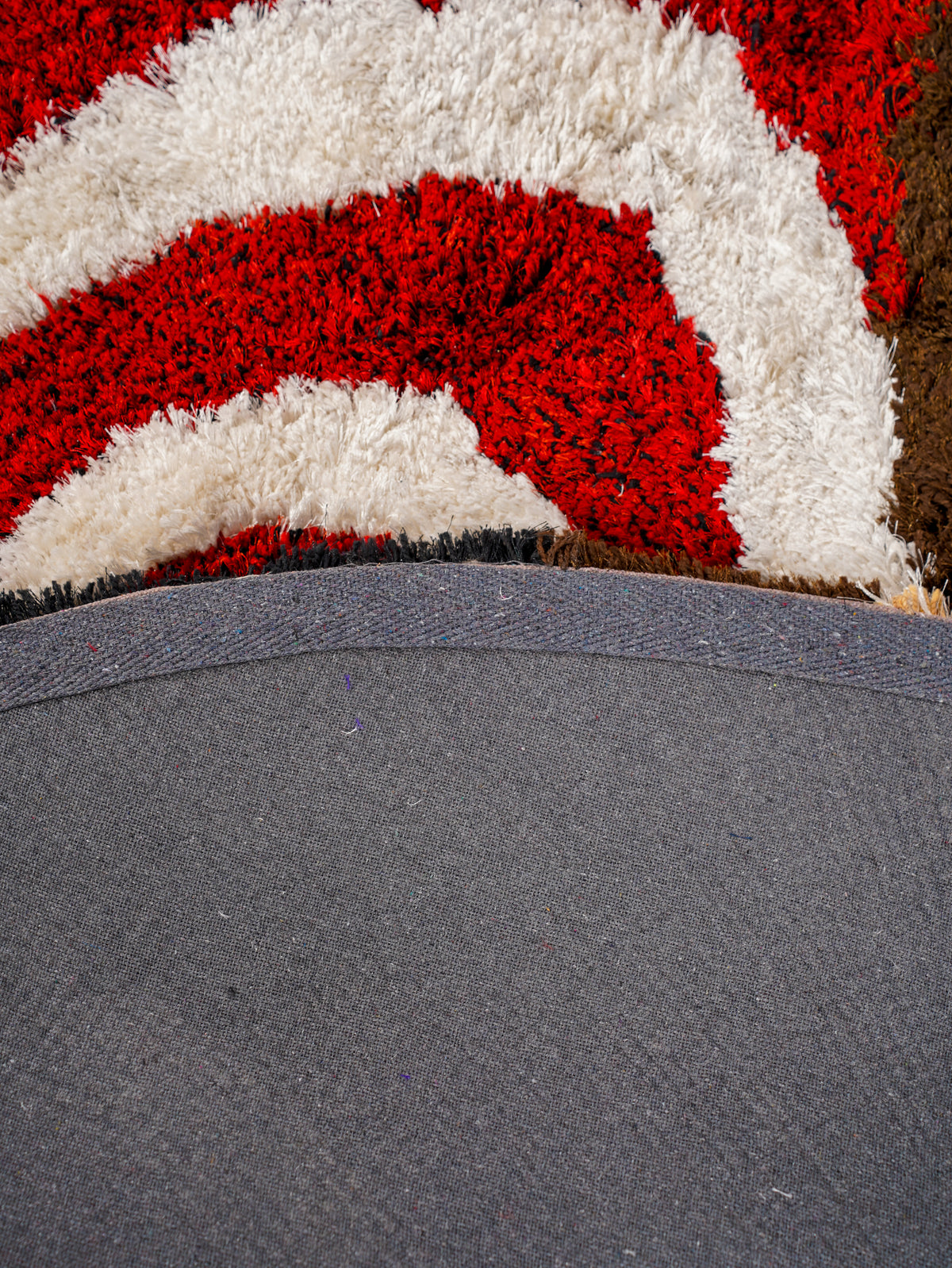 Trinidad Hand Tufted Shag Polyester Area Rug