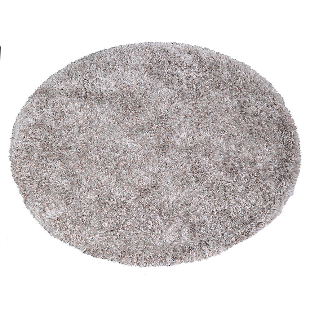 Silver Hand Tufted Shag Rug