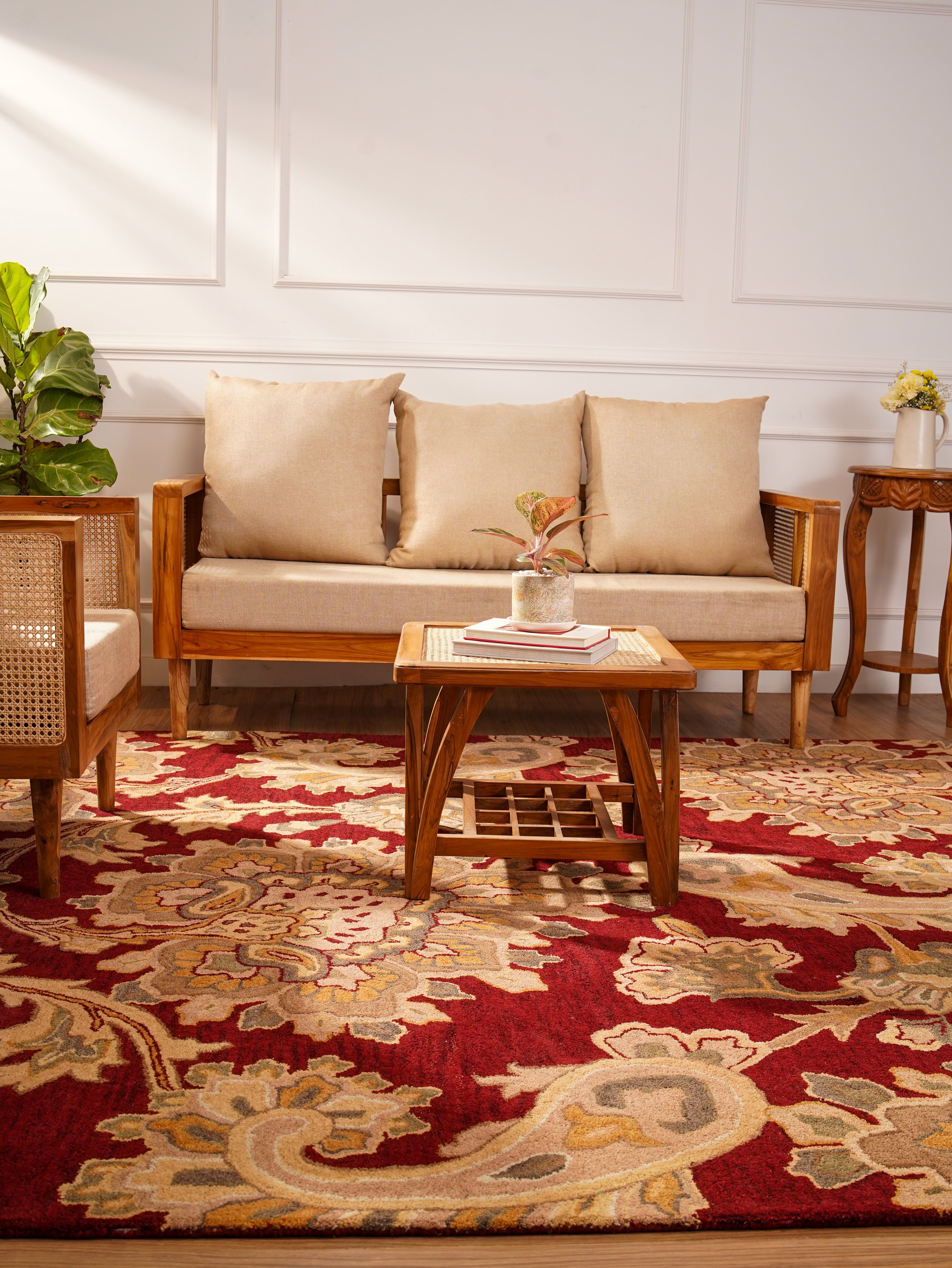 Bagicha Hand Tufted Wool Rug