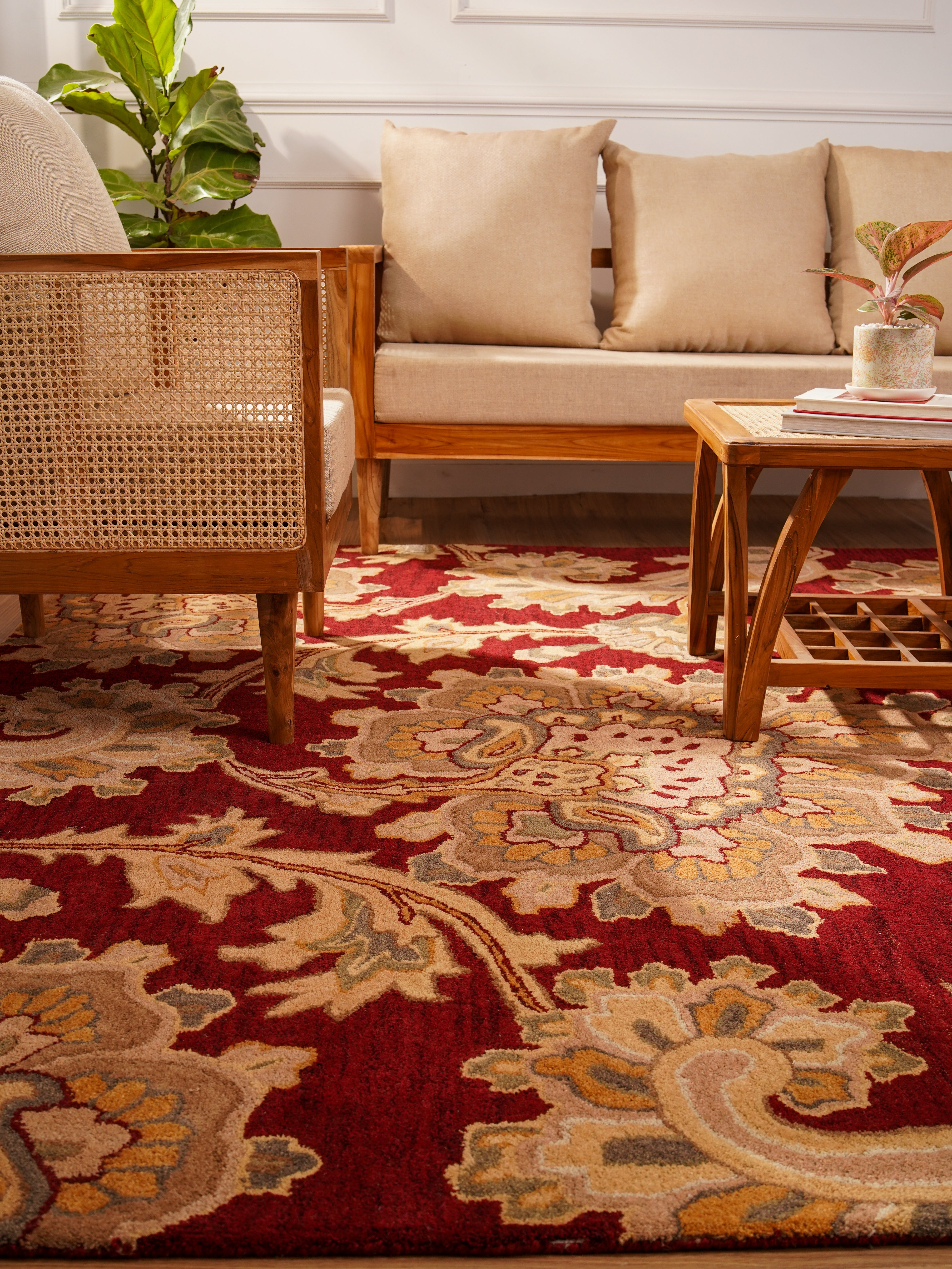 Bagicha Hand Tufted Wool Rug