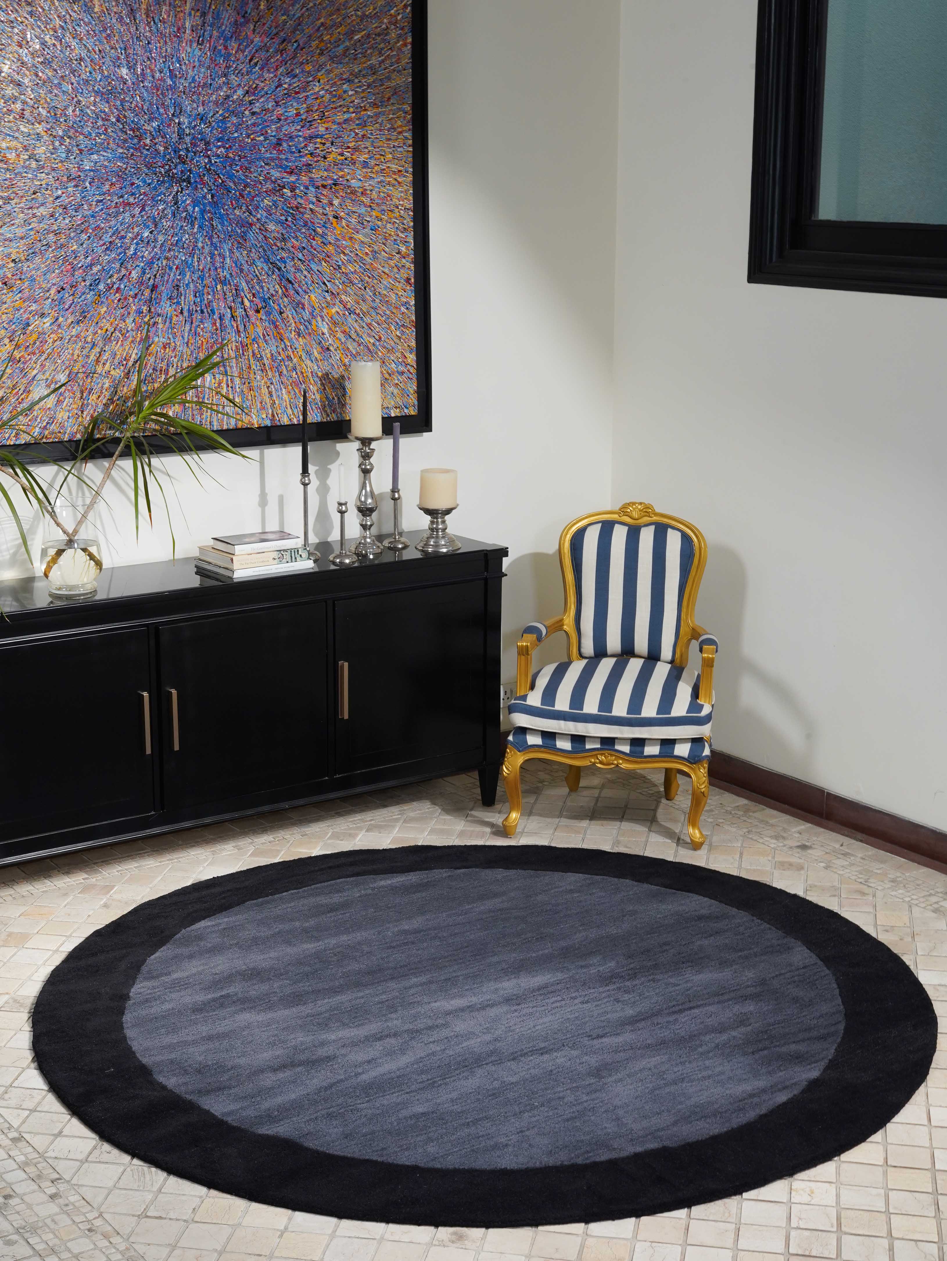 Frame Hand Tufted Wool Rug