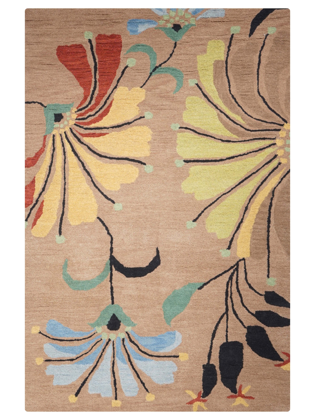 Rema Hand Tufted Wool Area Rug