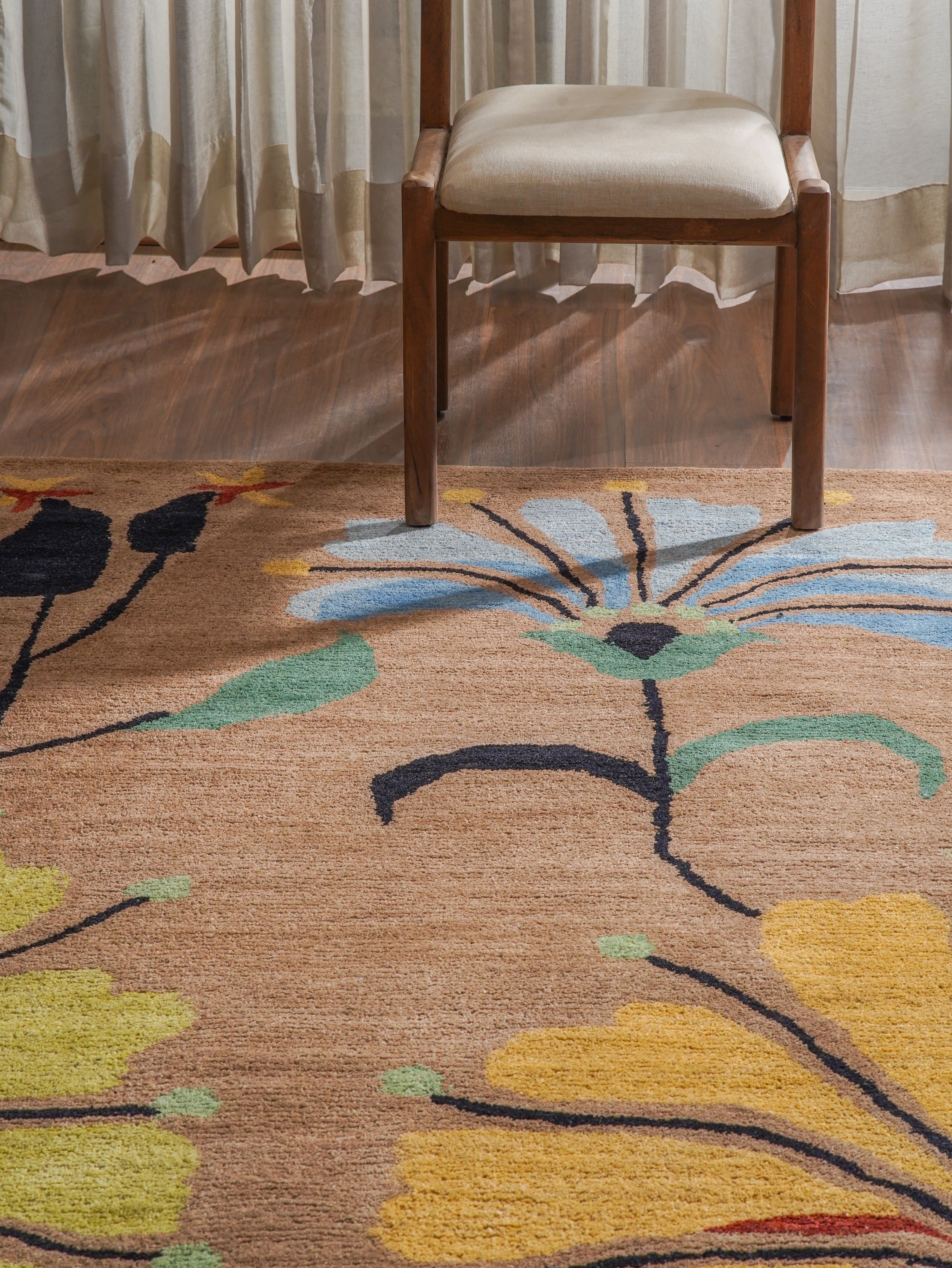 Rema Hand Tufted Wool Area Rug