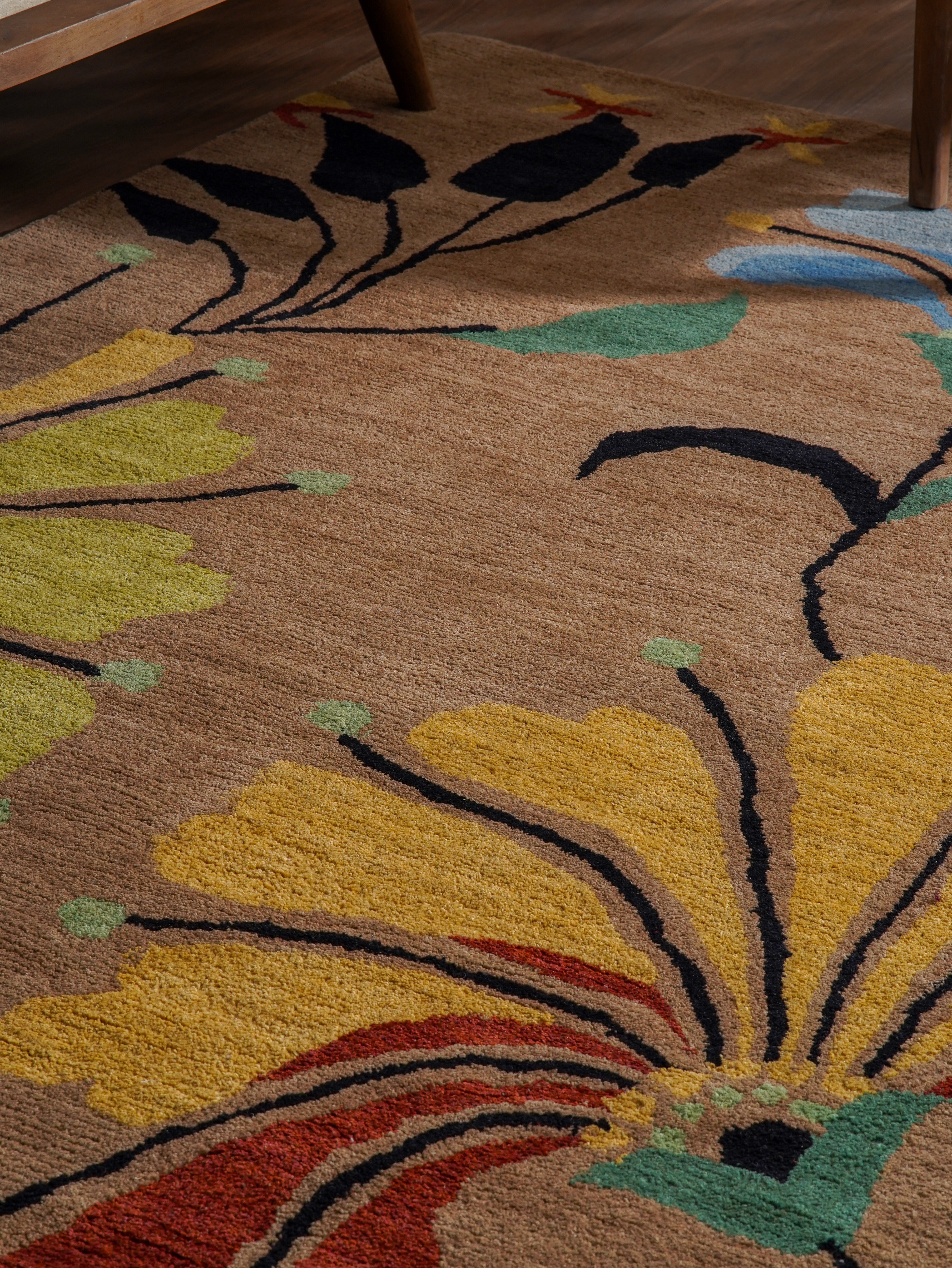 Rema Hand Tufted Wool Area Rug