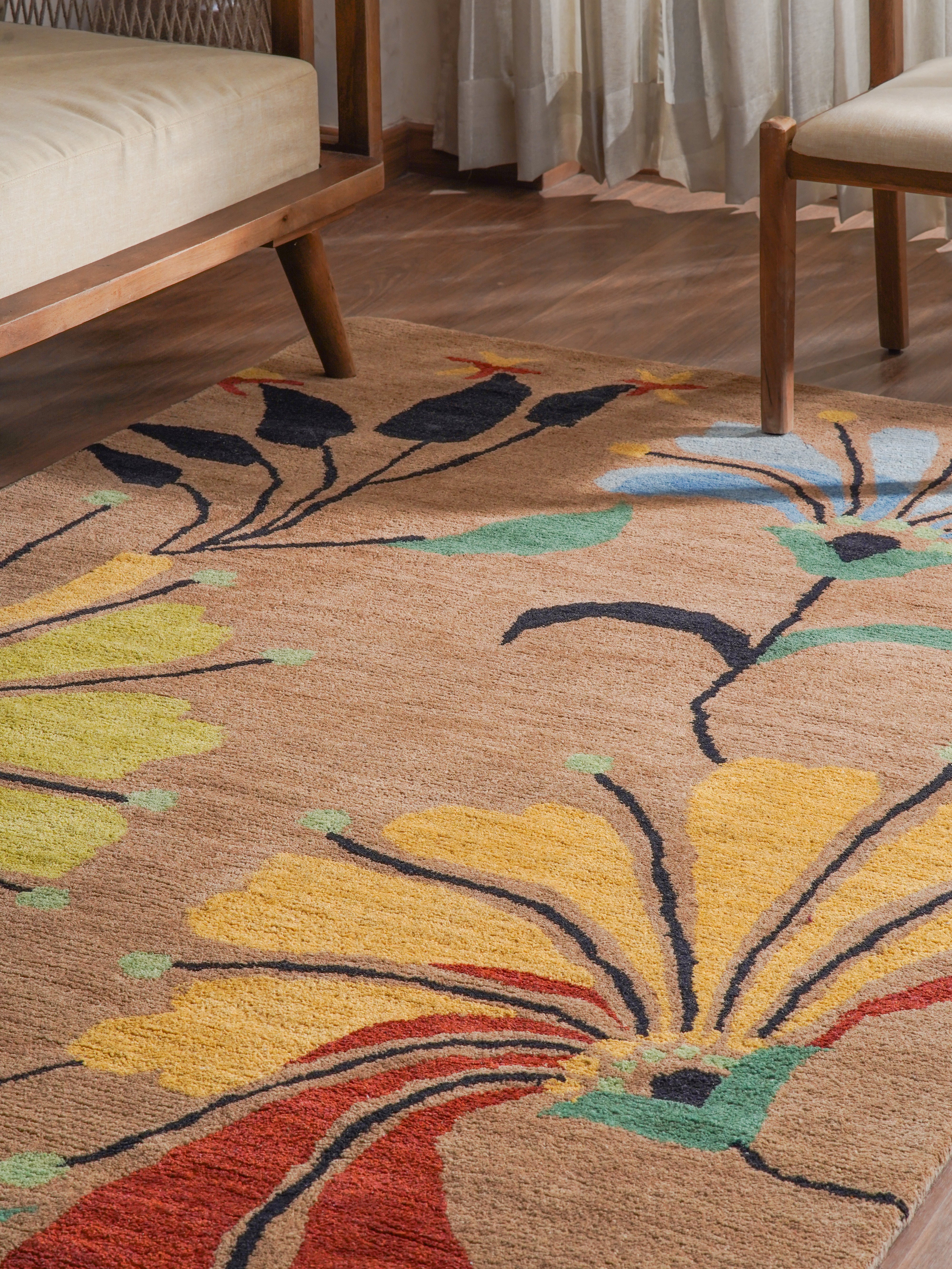 Rema Hand Tufted Wool Area Rug