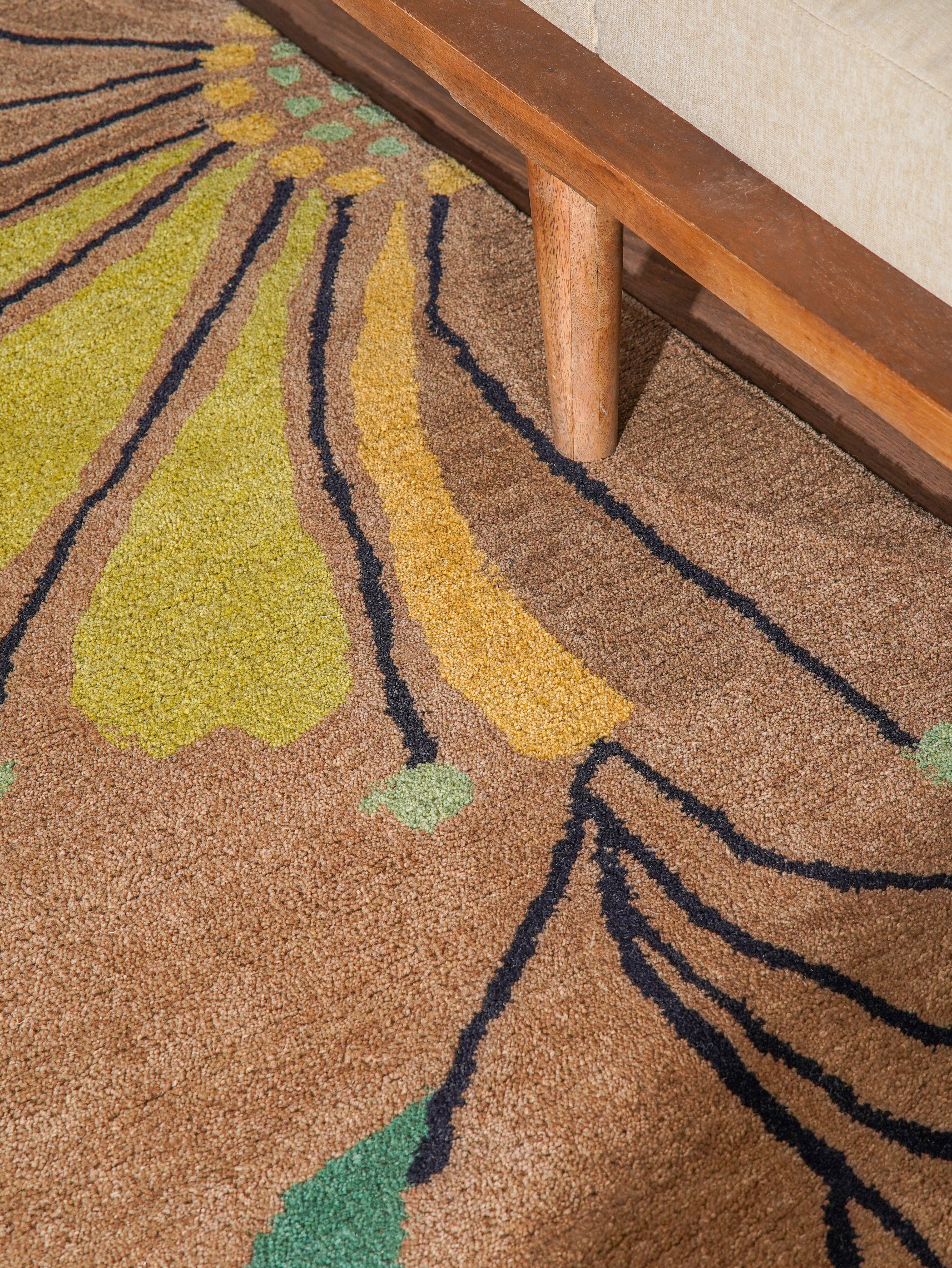 Rema Hand Tufted Wool Area Rug