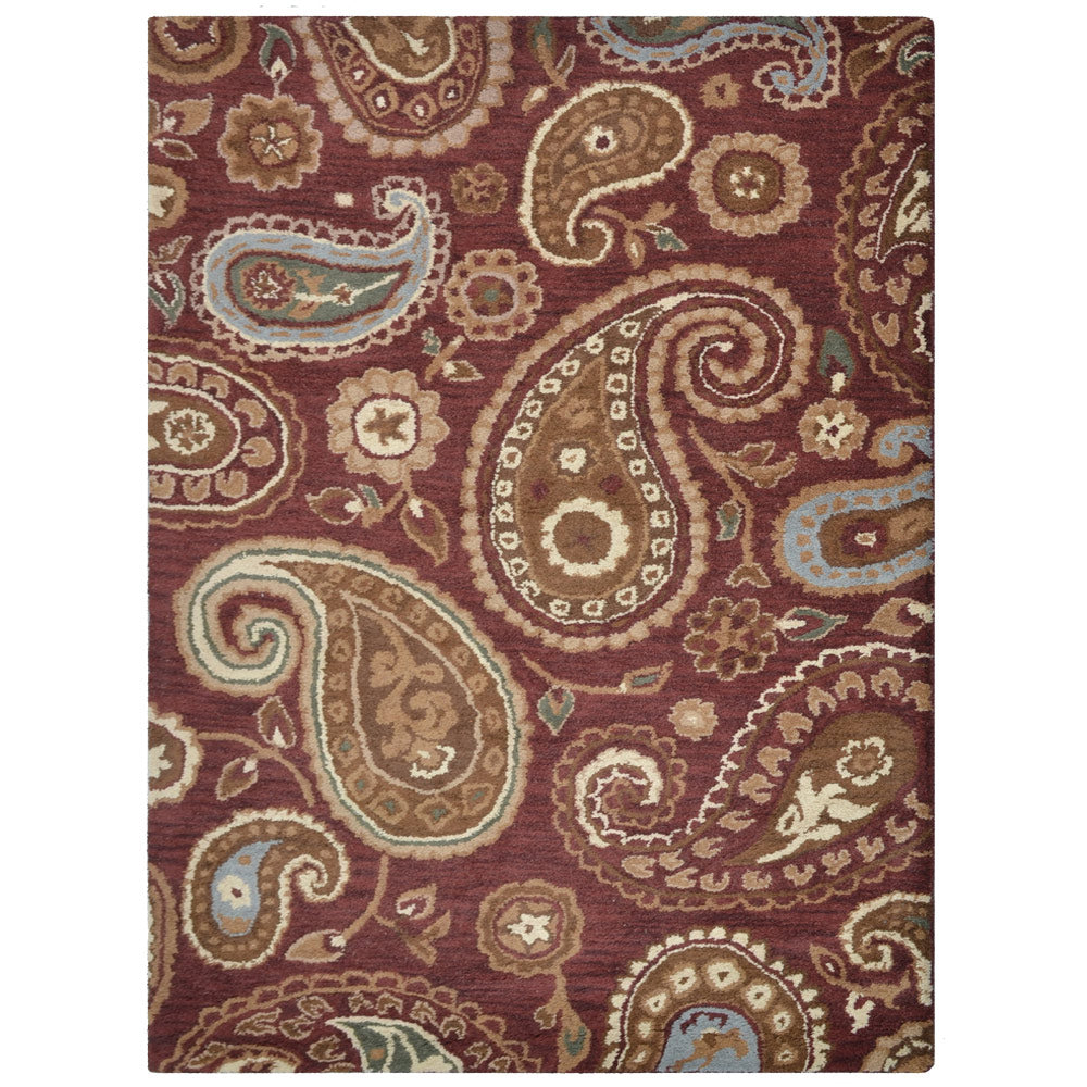 Ekanta Hand Tufted Wool Area Rug