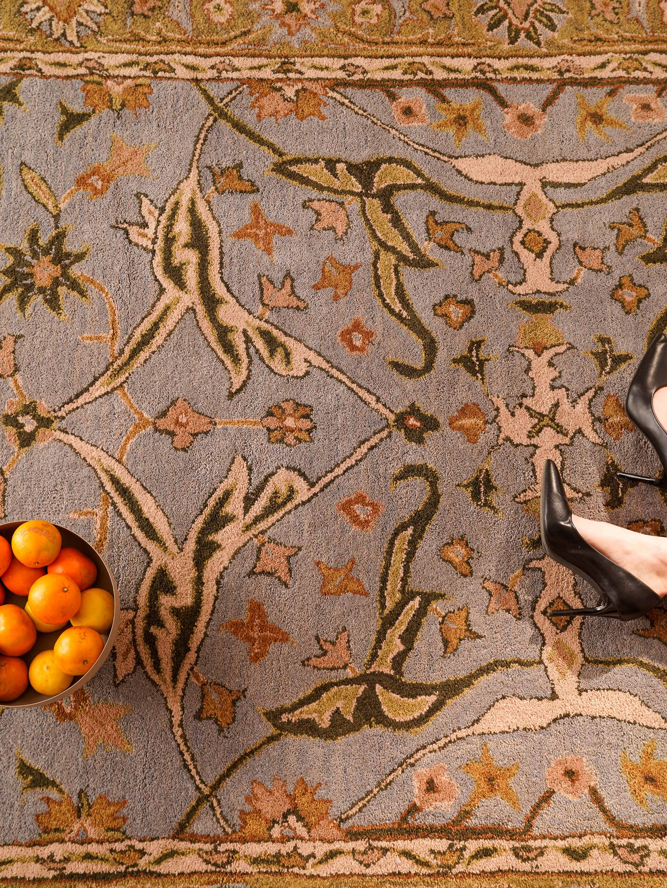Aakaash Hand Tufted Oriental Rug