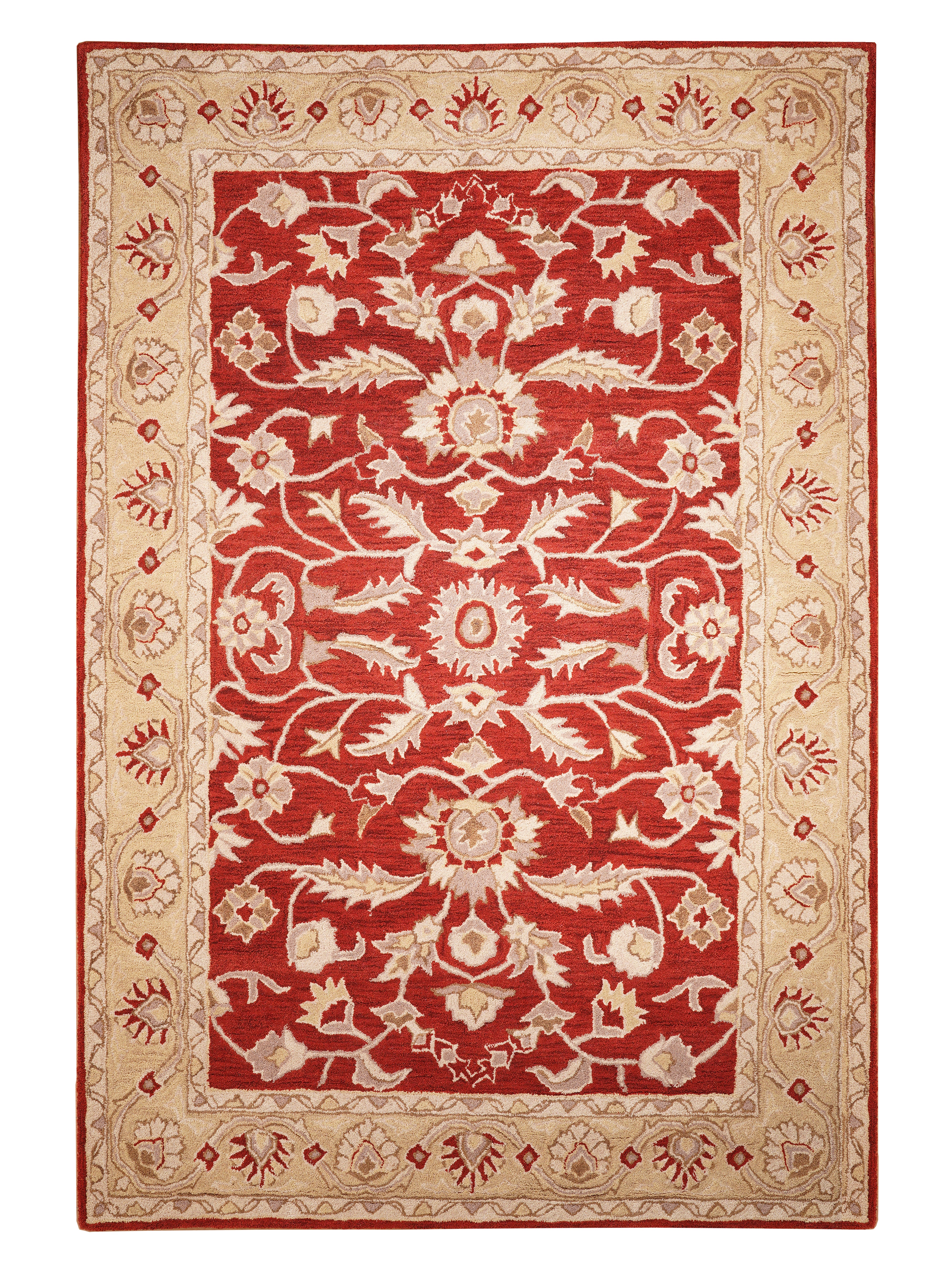 Raktima Hand Tufted Oriental Rug