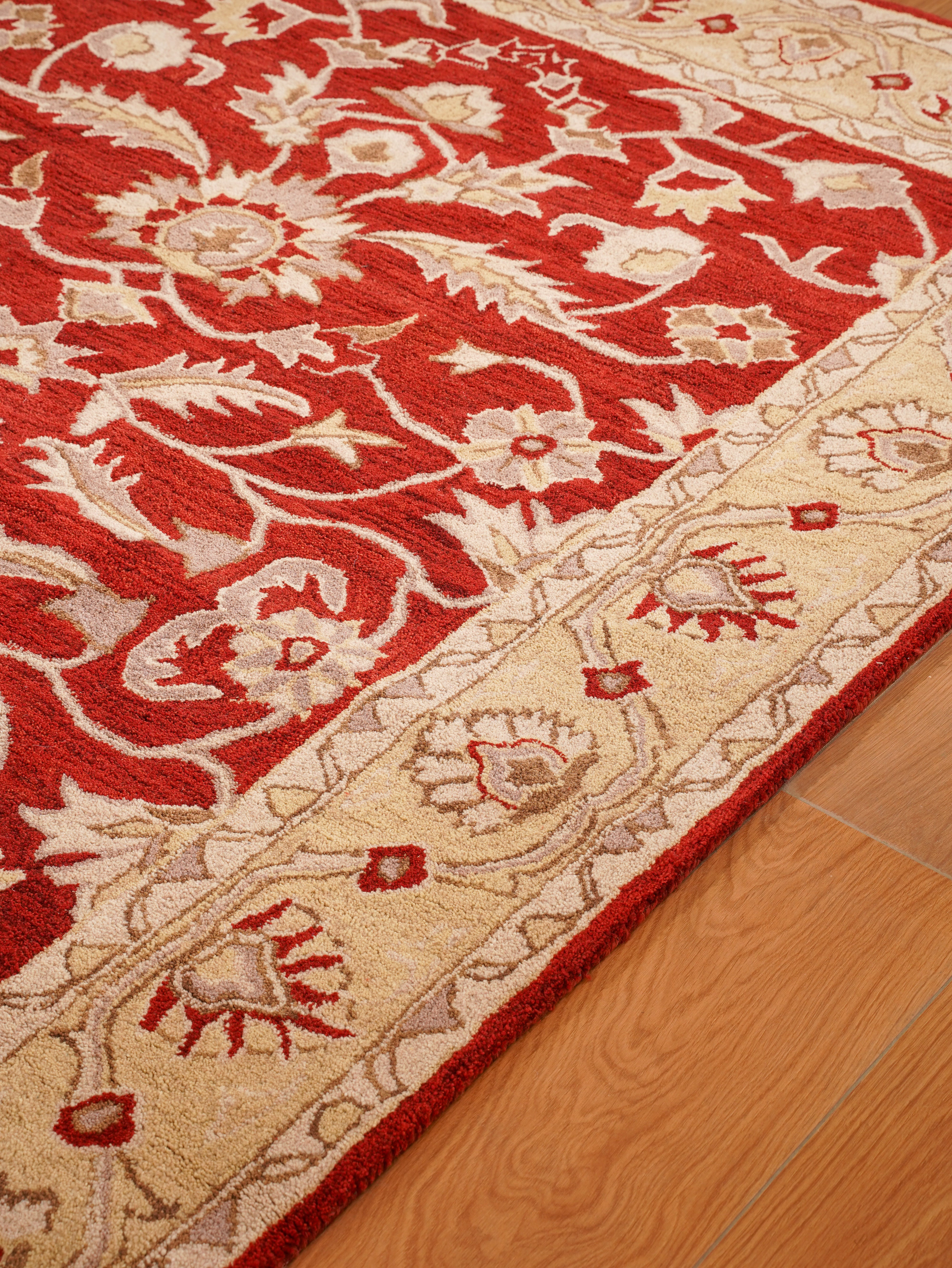 Raktima Hand Tufted Oriental Rug