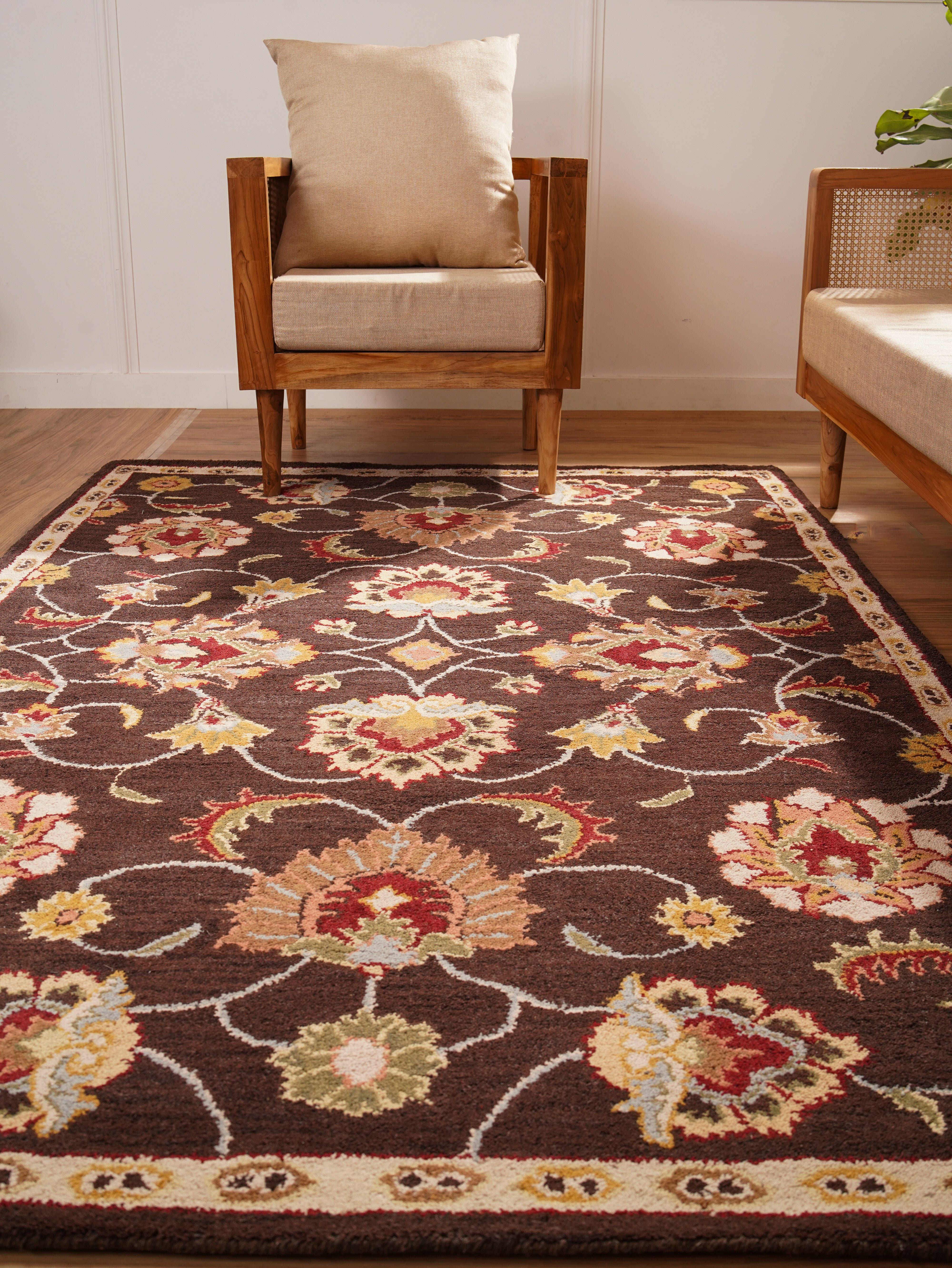 Ankura Hand Tufted Oriental Wool Rug