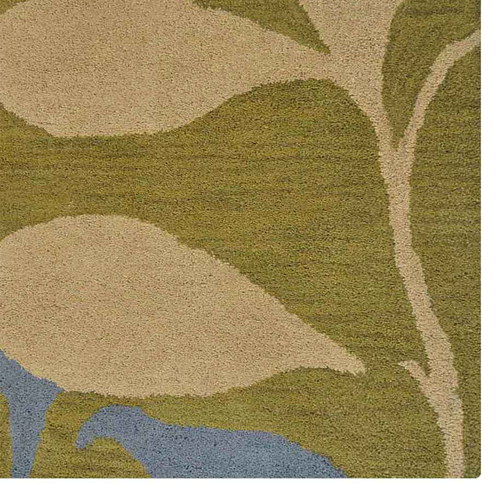 Qiara Hand Tufted Wool Area Rug