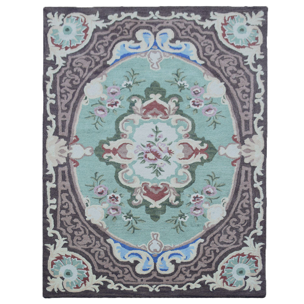 Meenakari Hand Tufted Oriental Rug