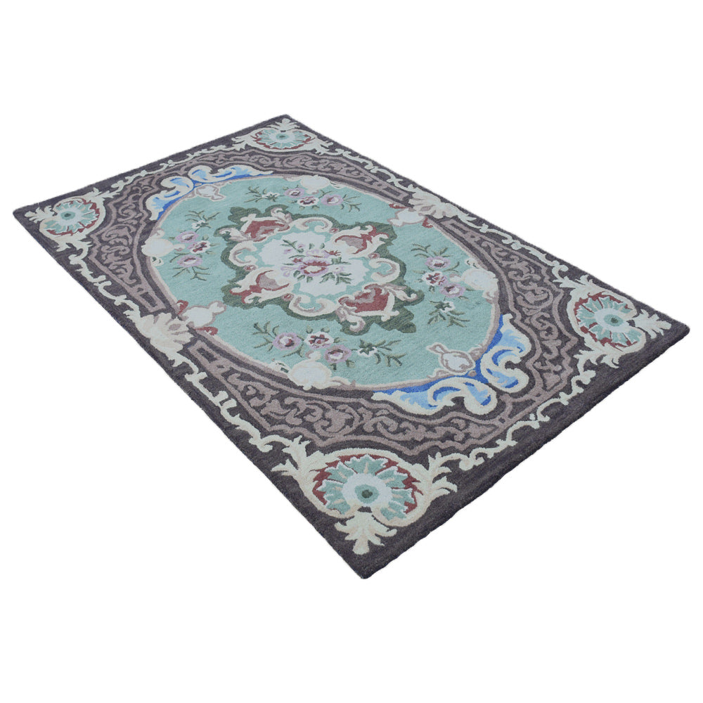 Meenakari Hand Tufted Oriental Rug