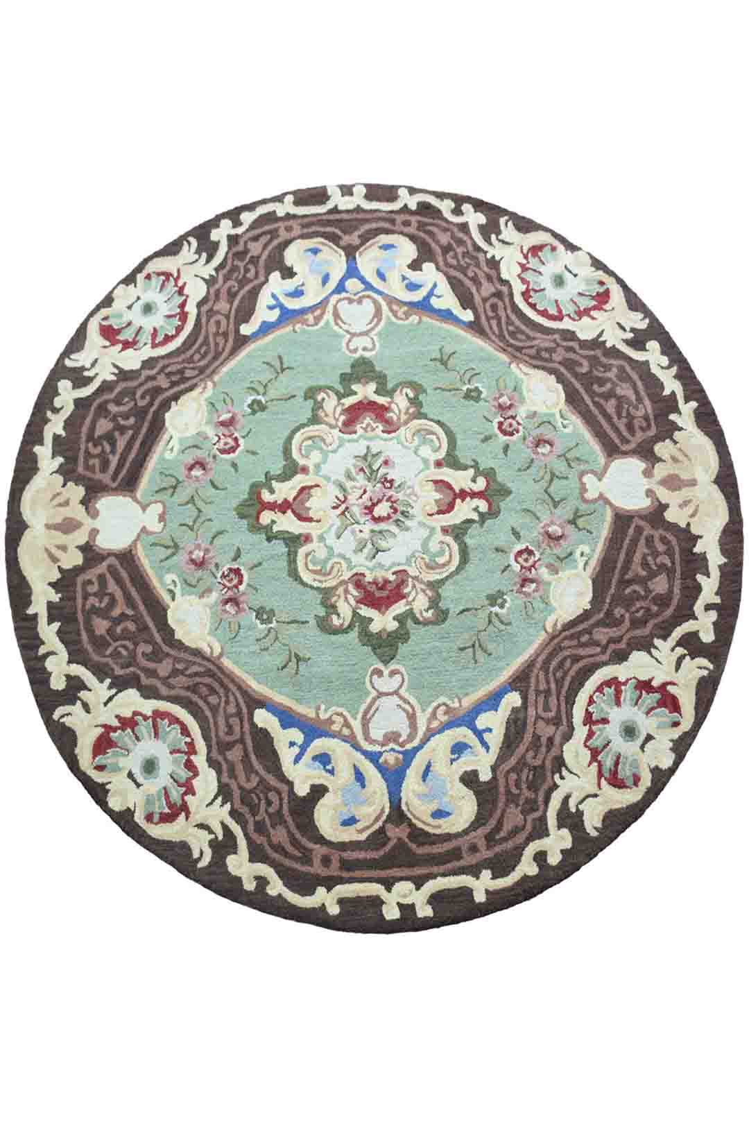 Meenakari Hand Tufted Oriental Rug