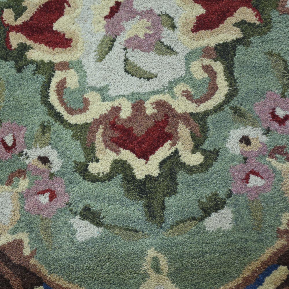 Meenakari Hand Tufted Oriental Rug